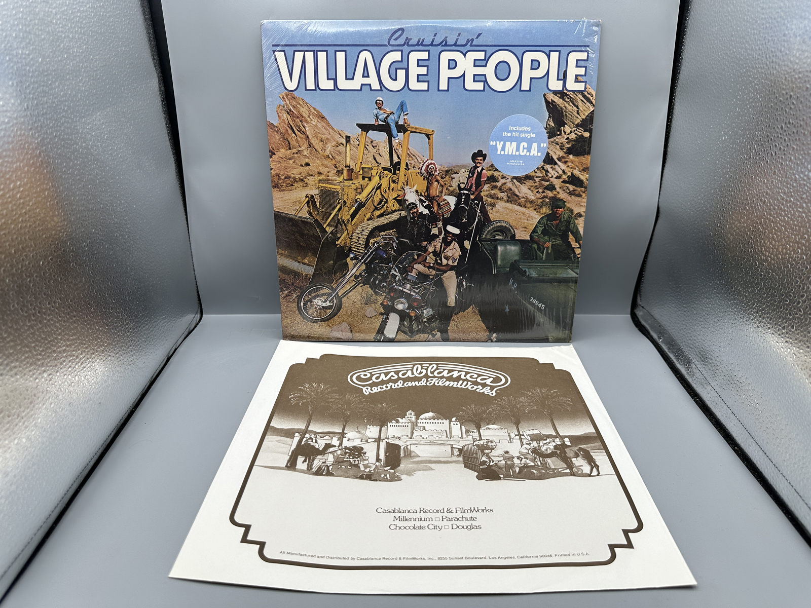 1978 Casablanca Record and FilmWorks The Village People Cruisin' Vinyl Album - NBLP 7118