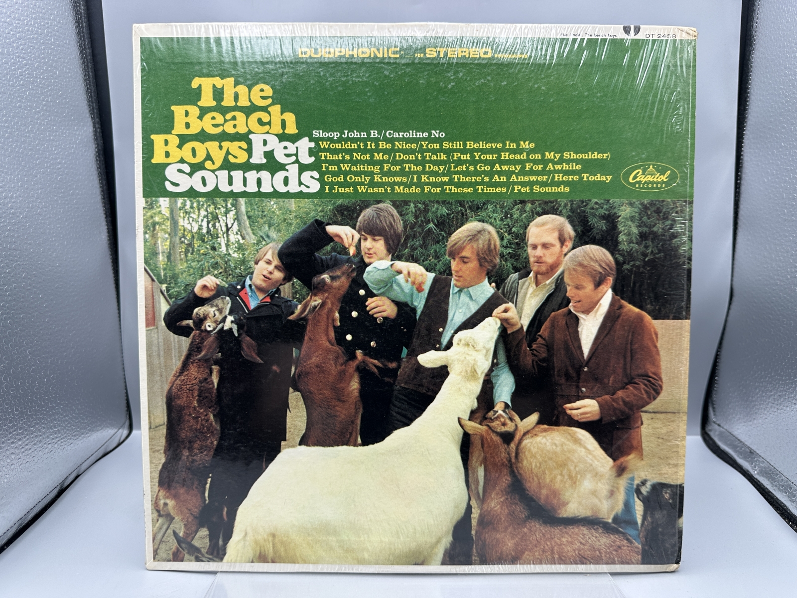Capitol Records The Beach Boys Pet Sounds Vinyl Album LP (1966) DT 2458 - Duophonic - Scranton pressing - Includes original promotional inne