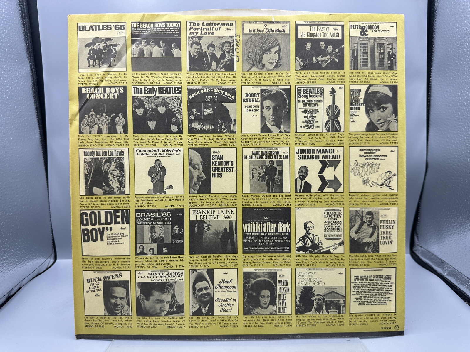 Capitol Records The Beach Boys Pet Sounds Vinyl Album LP (1966) DT 2458 - Duophonic - Scranton pressing - Includes original promotional inne