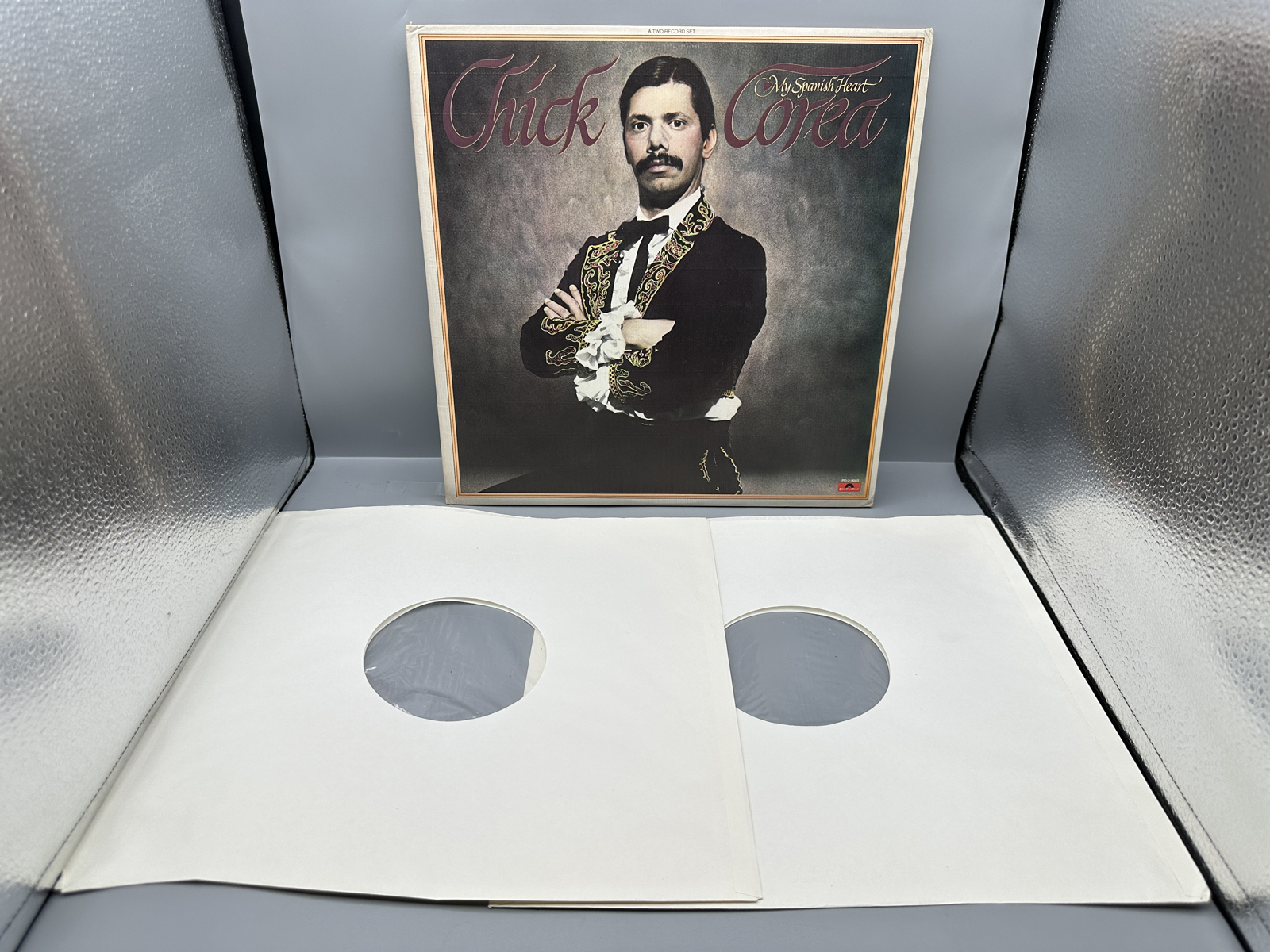 1976 Polydor Chick Corea 'My Spanish Heart' Promo Double LP Vinyl Album - PD-2-9003
