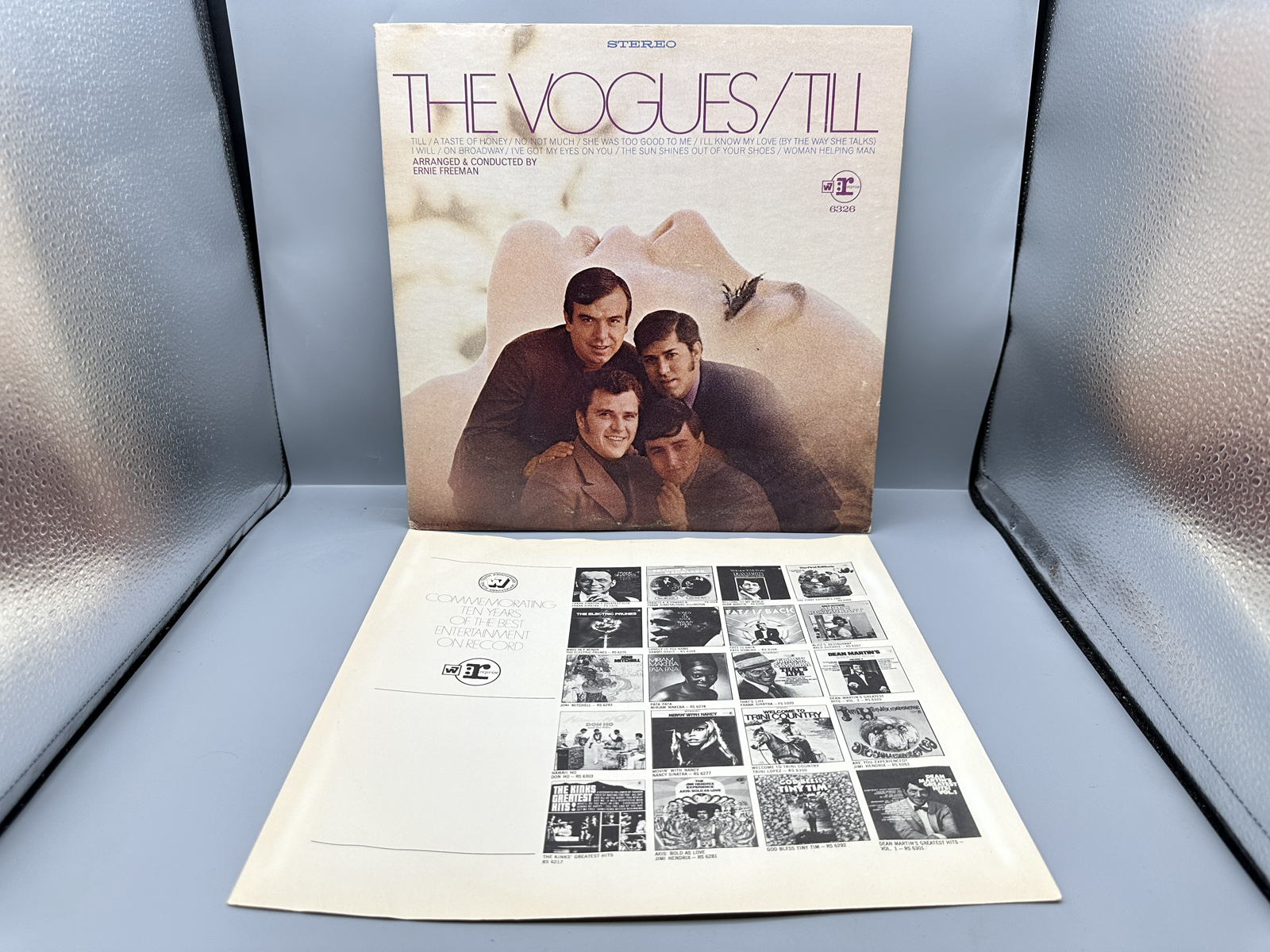 1969 Reprise Records The Vogues Till Promo Vinyl Album - RS 6326