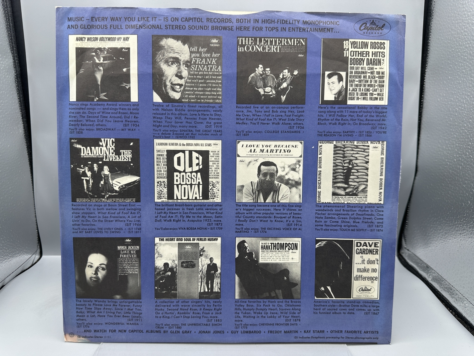 Capitol Records The Beatles Meet The Beatles! Vinyl Album LP (1964) T 2047 - Monophonic - Scranton Pressing with Original Inner Sleeve