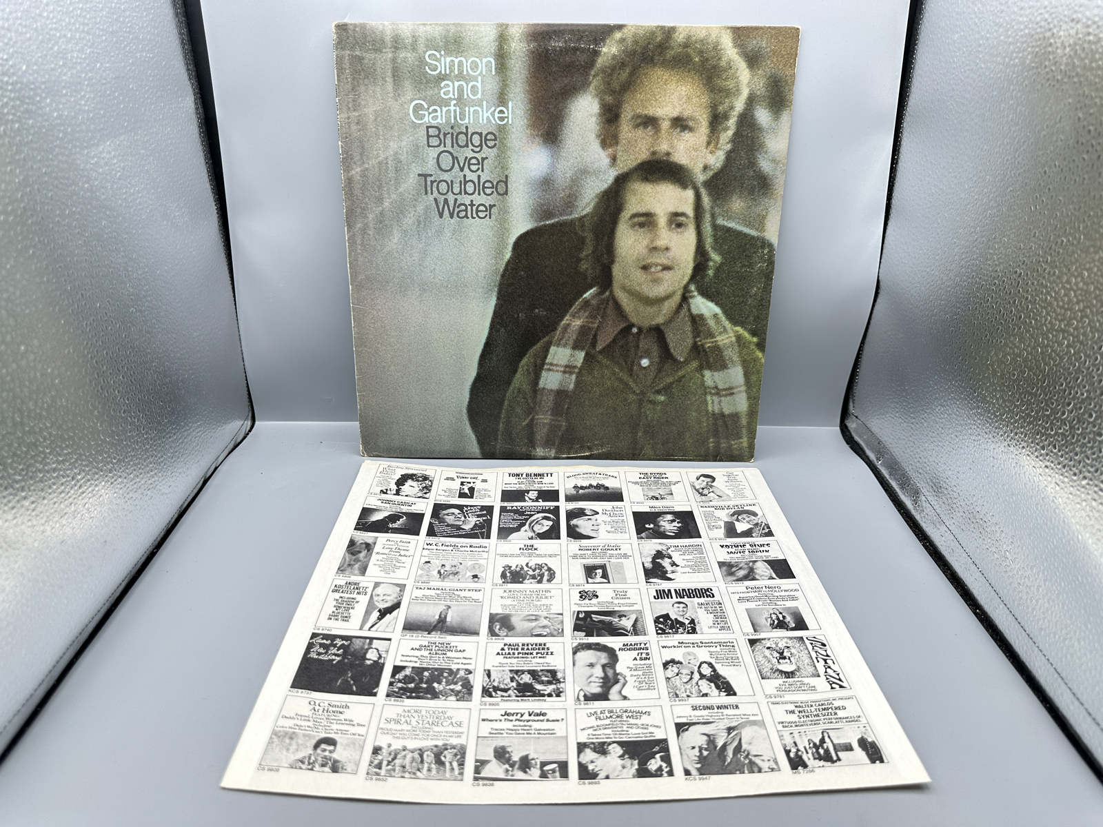1970 Columbia Records Simon and Garfunkel Bridge Over Troubled Water Vinyl Album - KCS 9914