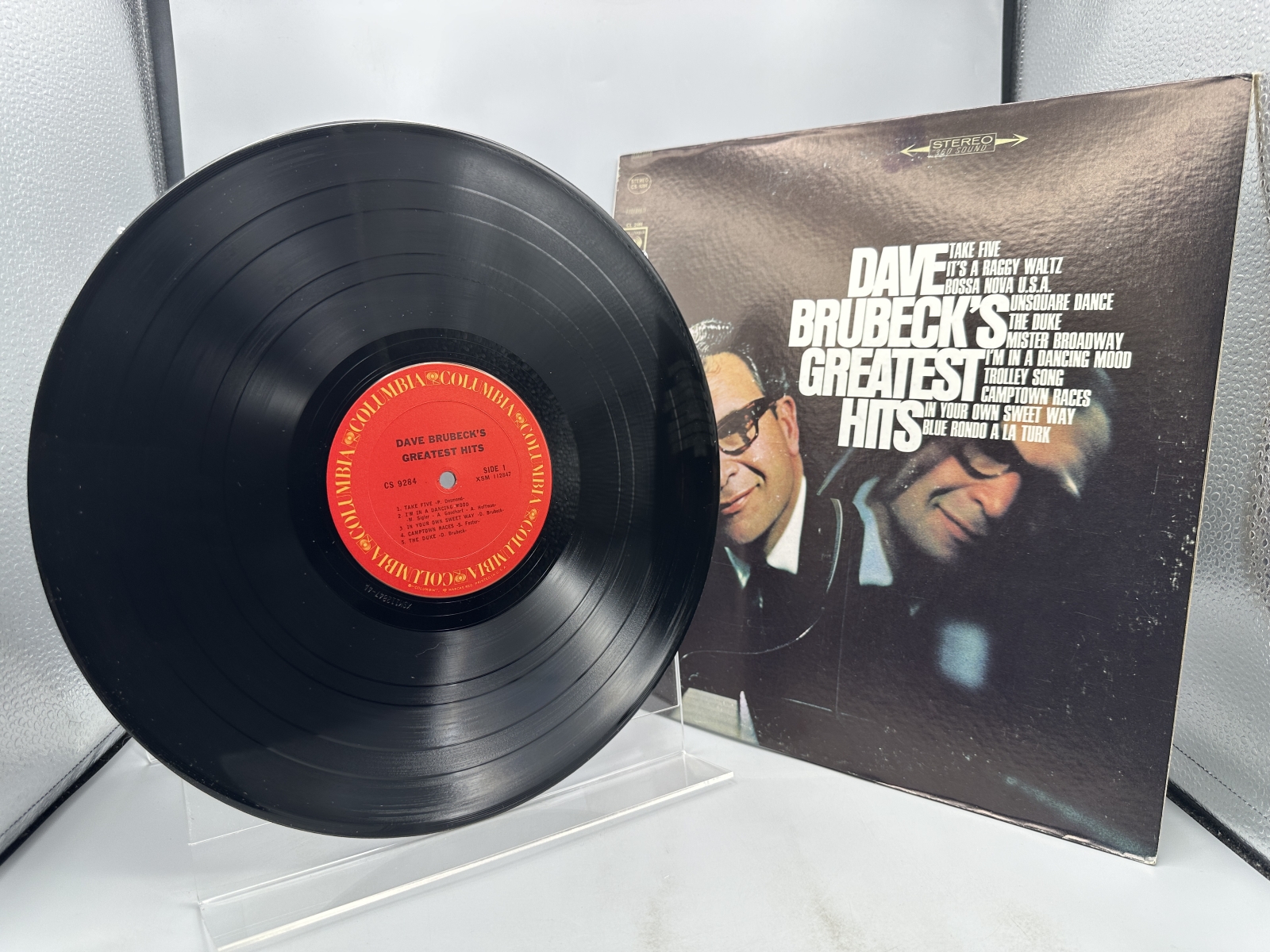 Columbia Records Dave Brubeck Dave Brubeck's Greatest Hits Vinyl Album LP (1966) CS 9284 - Stereo Pressing