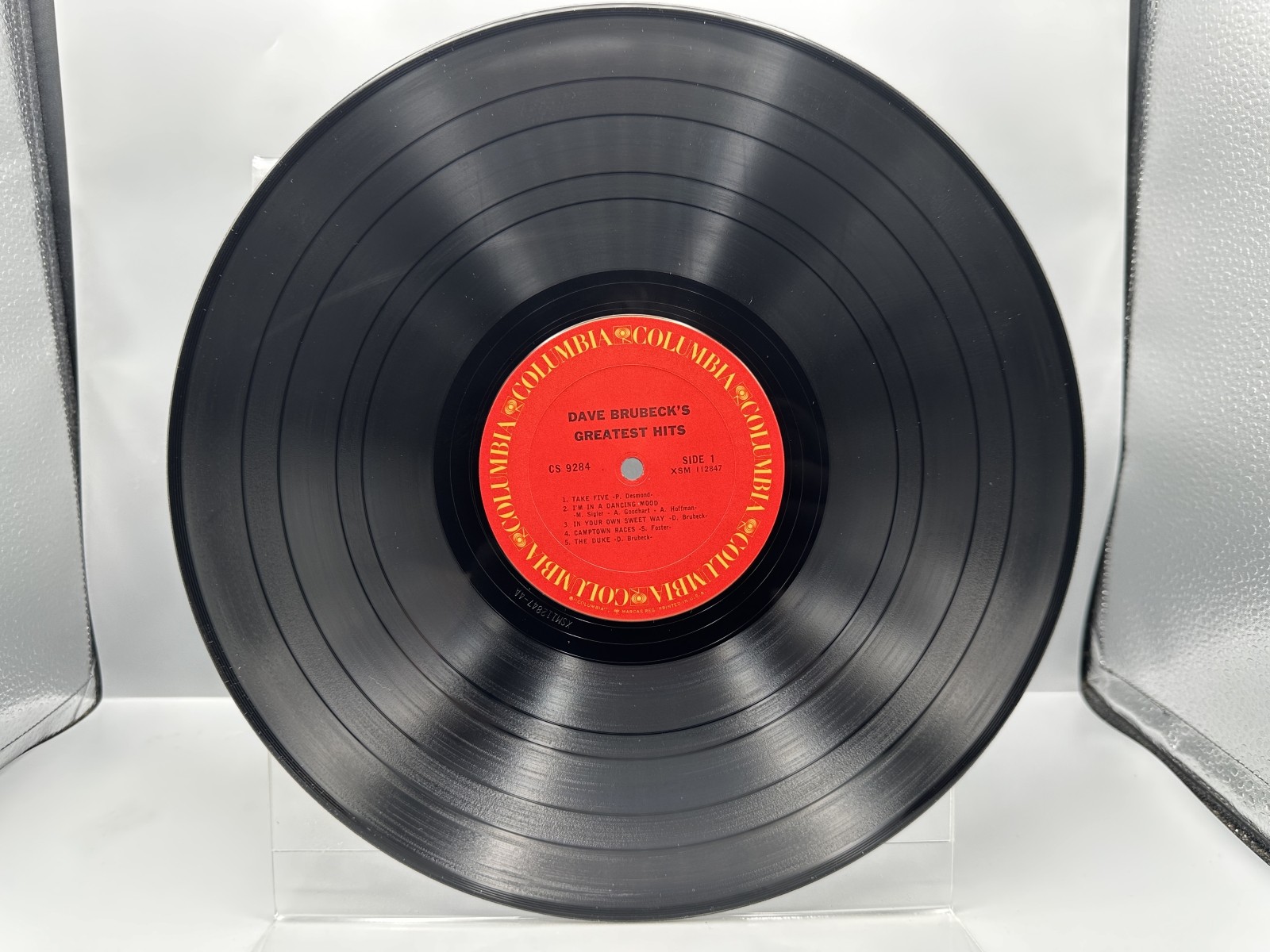 Columbia Records Dave Brubeck Dave Brubeck's Greatest Hits Vinyl Album LP (1966) CS 9284 - Stereo Pressing