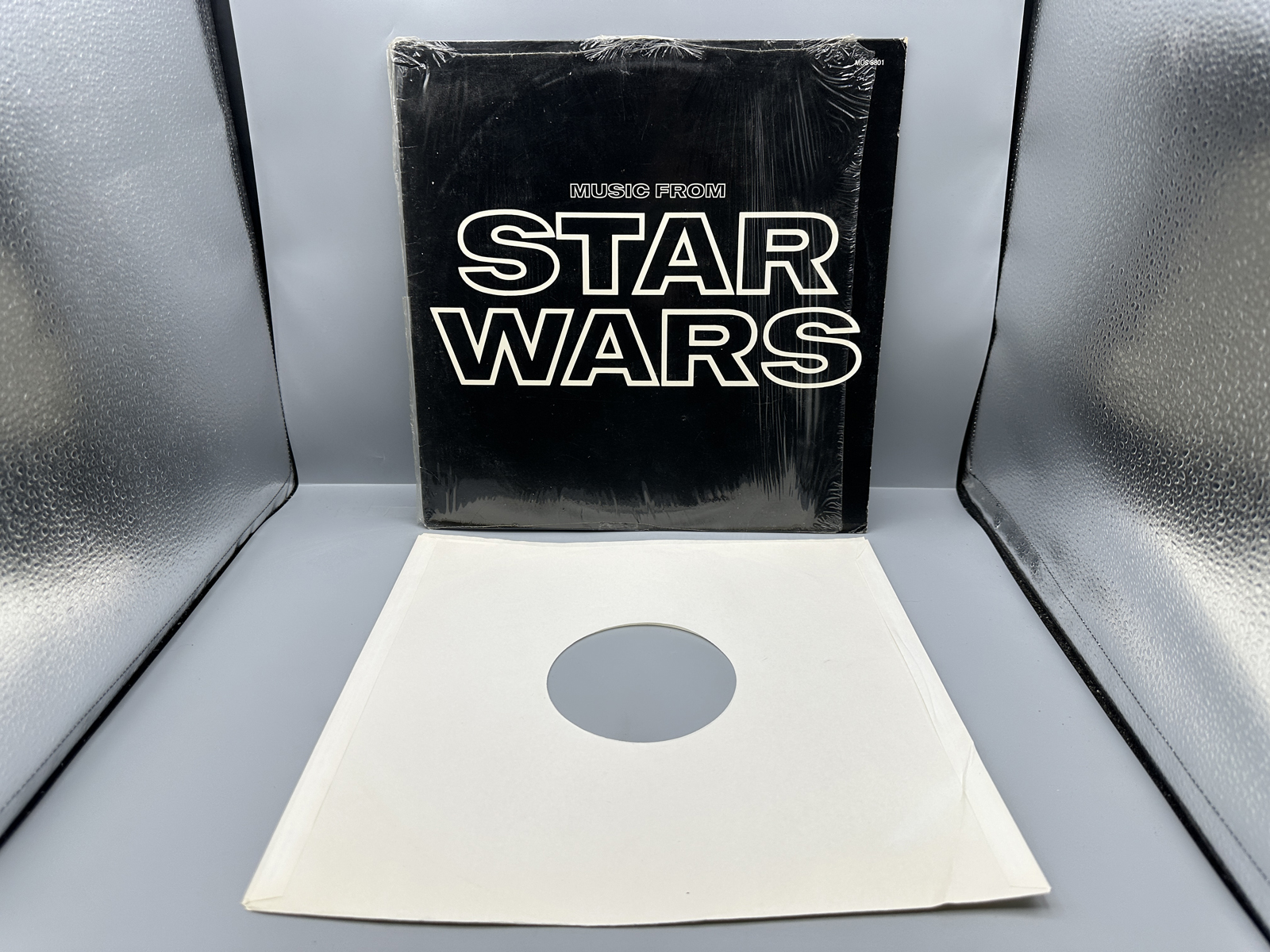 1977 Musicor Records The Electric Moog Orchestra Music From Star Wars Vinyl Album - MUS-8001