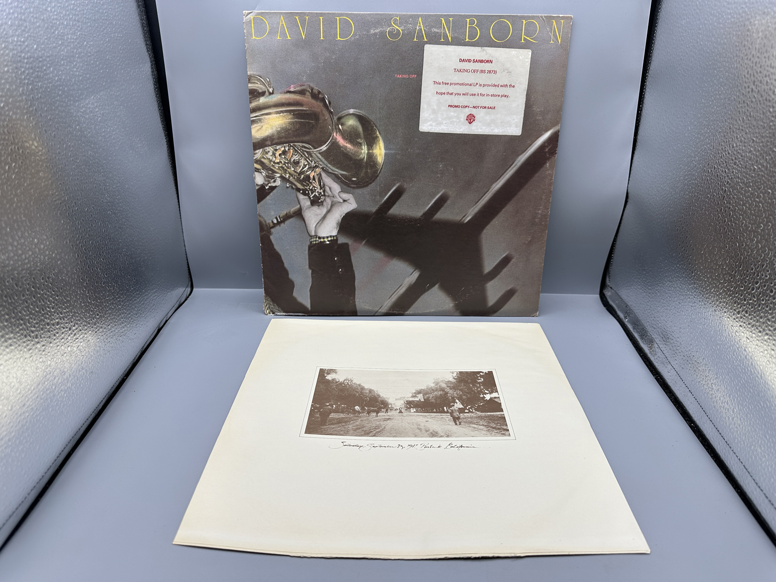 1975 Warner Bros. Records David Sanborn Taking Off Promo Vinyl Album - BS 2873
