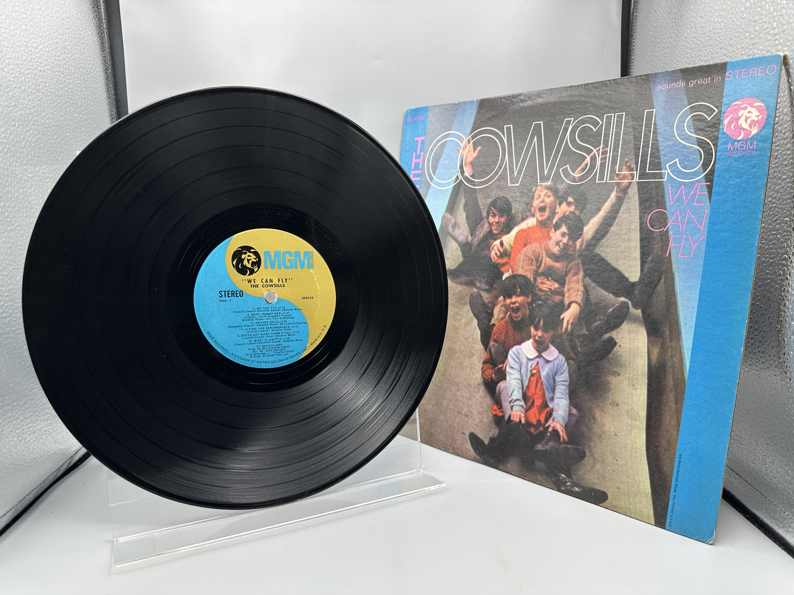 1968 MGM Records The Cowsills We Can Fly Vinyl Album - SE-4534