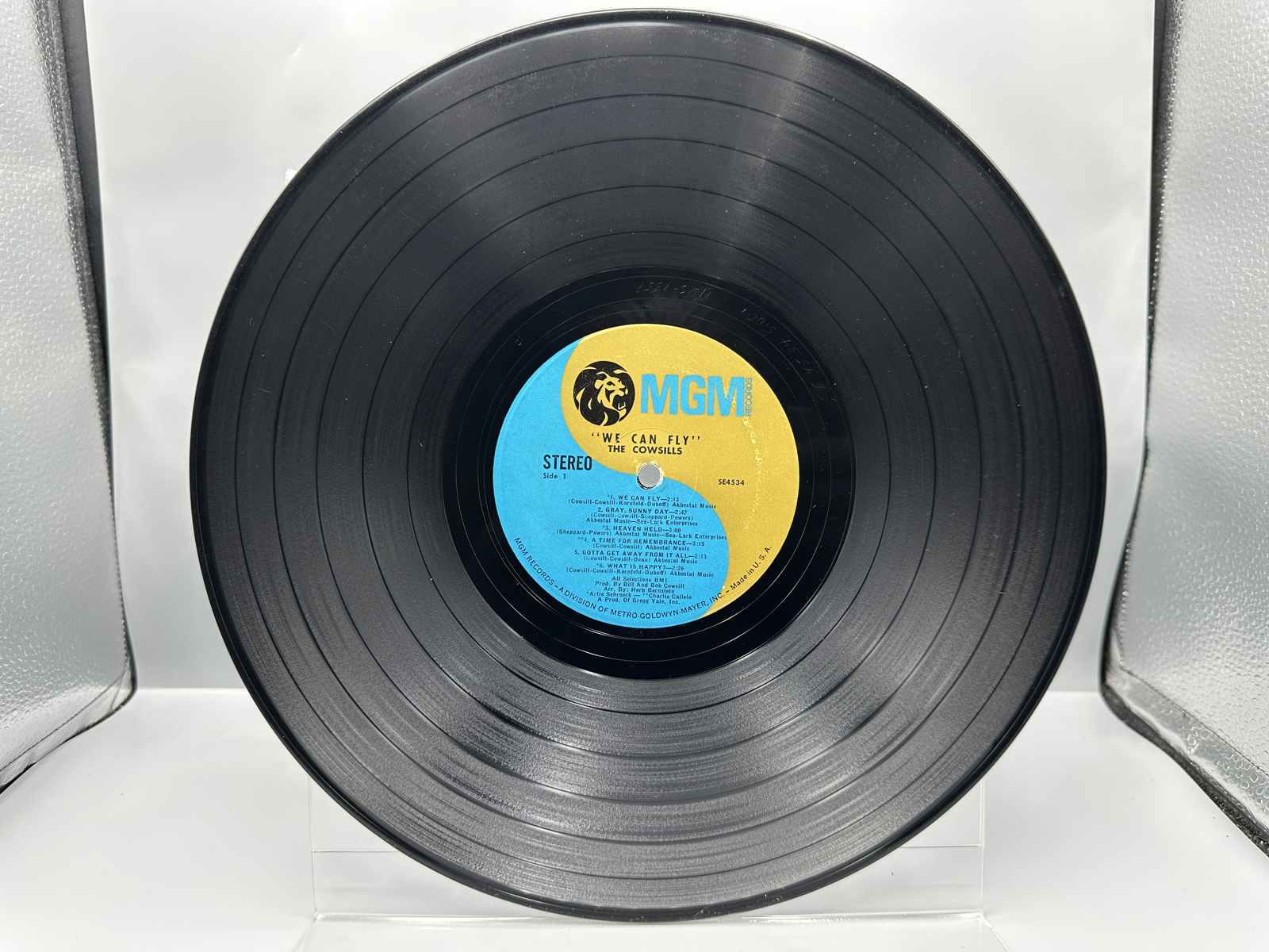 1968 MGM Records The Cowsills We Can Fly Vinyl Album - SE-4534
