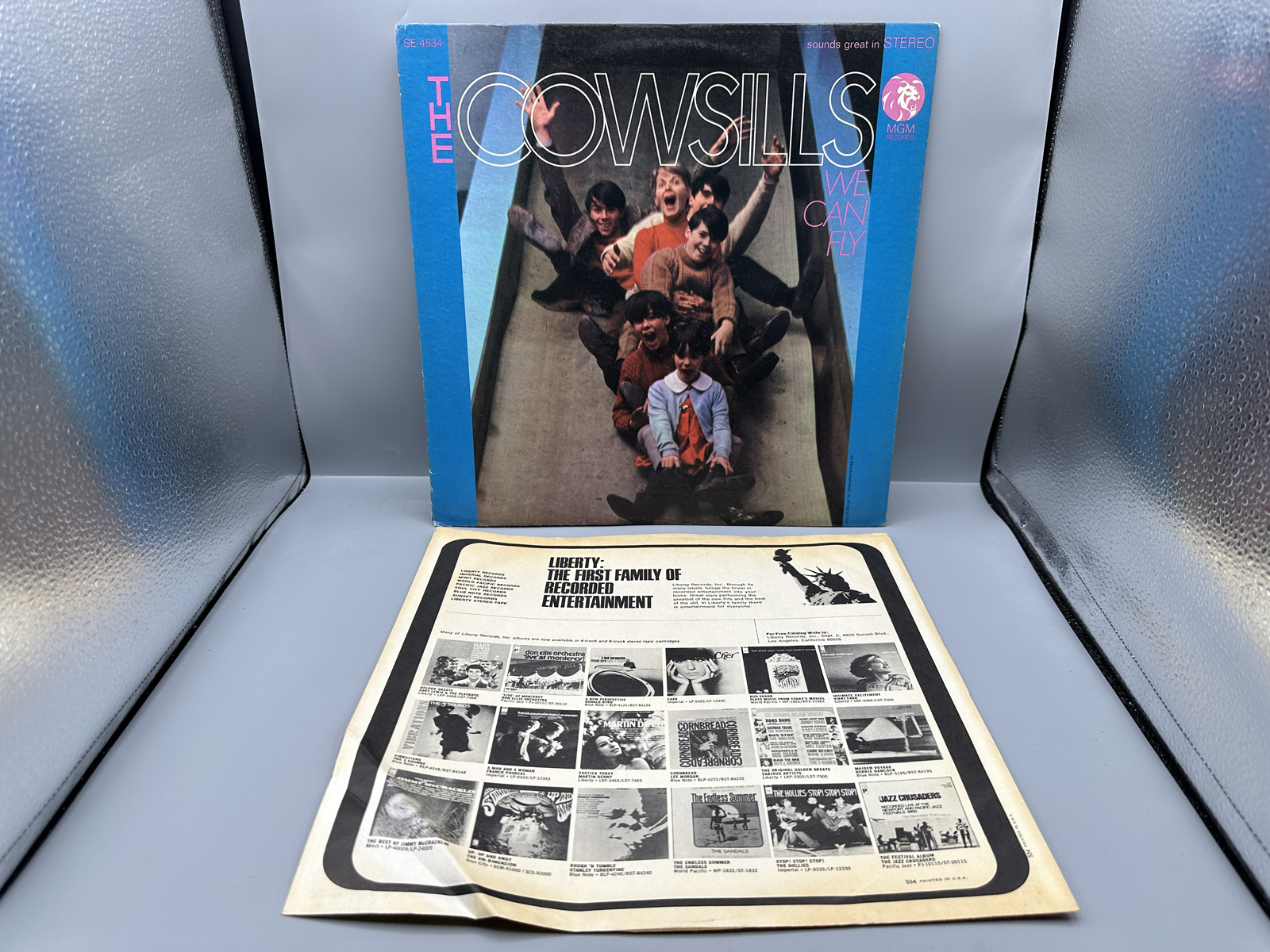 1968 MGM Records The Cowsills We Can Fly Vinyl Album - SE-4534