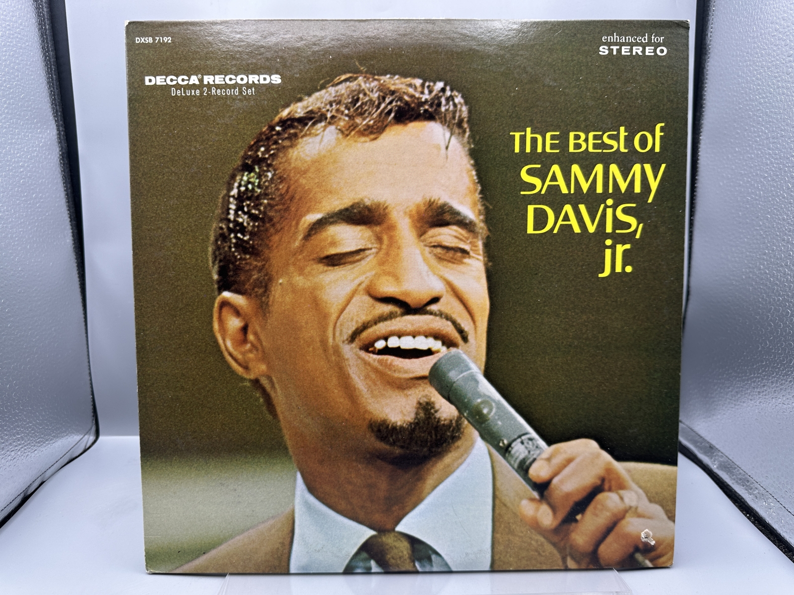 Decca Records Sammy Davis, Jr. The Best of Sammy Davis, Jr. 2-LP Vinyl Album (1970) DXSB 7192 - Includes original company inner sleeves