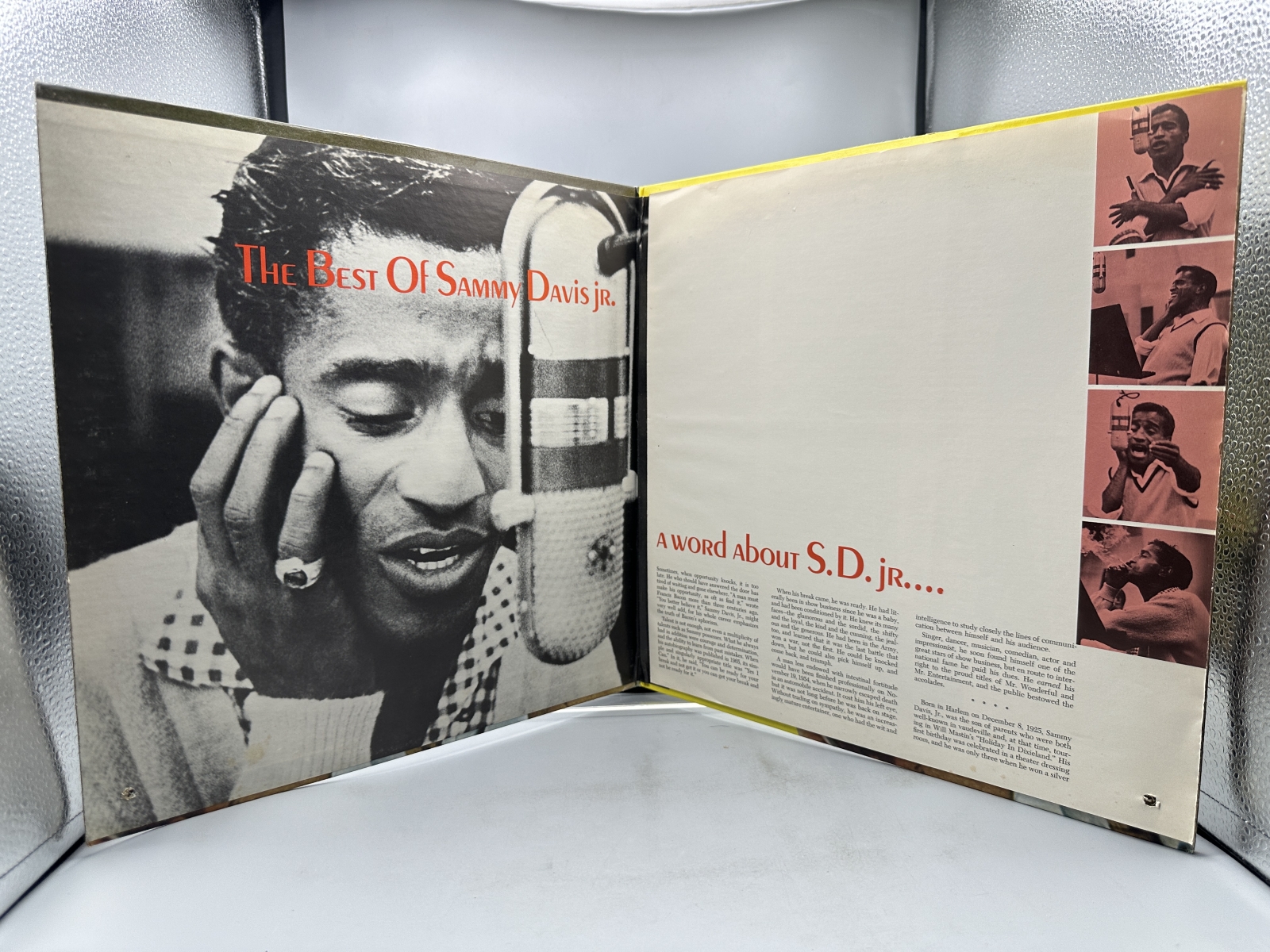 Decca Records Sammy Davis, Jr. The Best of Sammy Davis, Jr. 2-LP Vinyl Album (1970) DXSB 7192 - Includes original company inner sleeves
