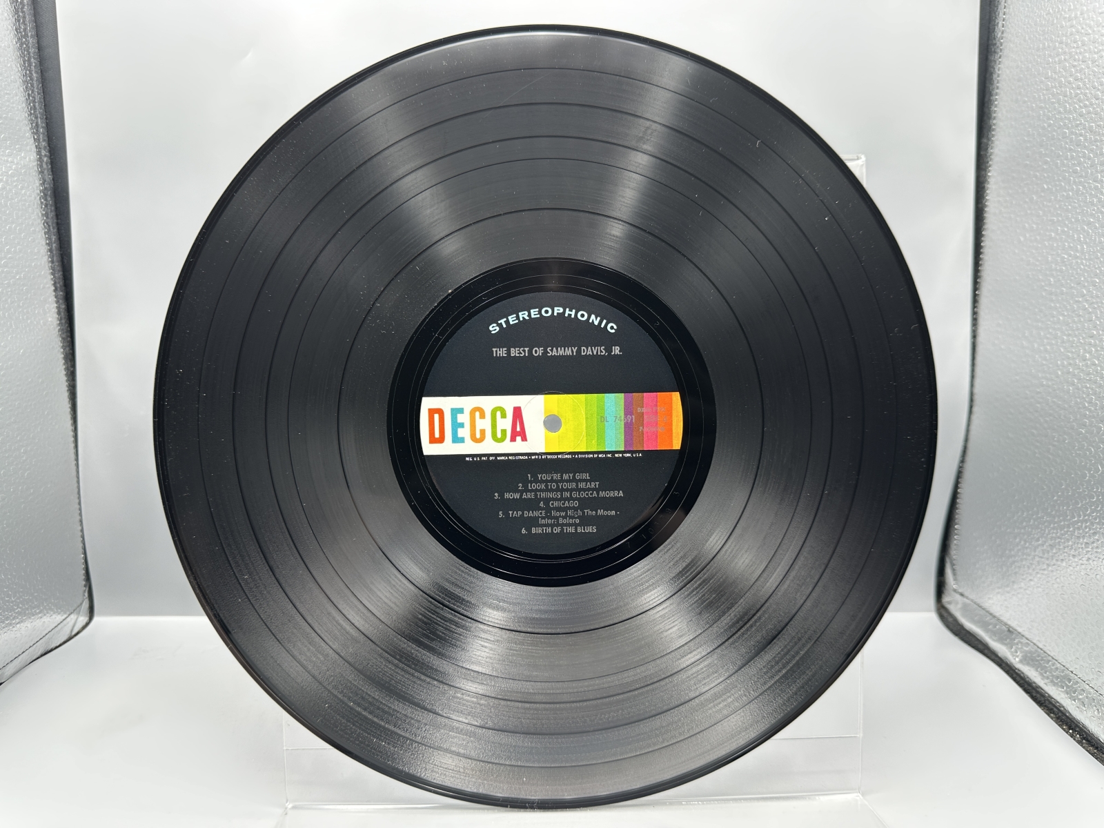 Decca Records Sammy Davis, Jr. The Best of Sammy Davis, Jr. 2-LP Vinyl Album (1970) DXSB 7192 - Includes original company inner sleeves