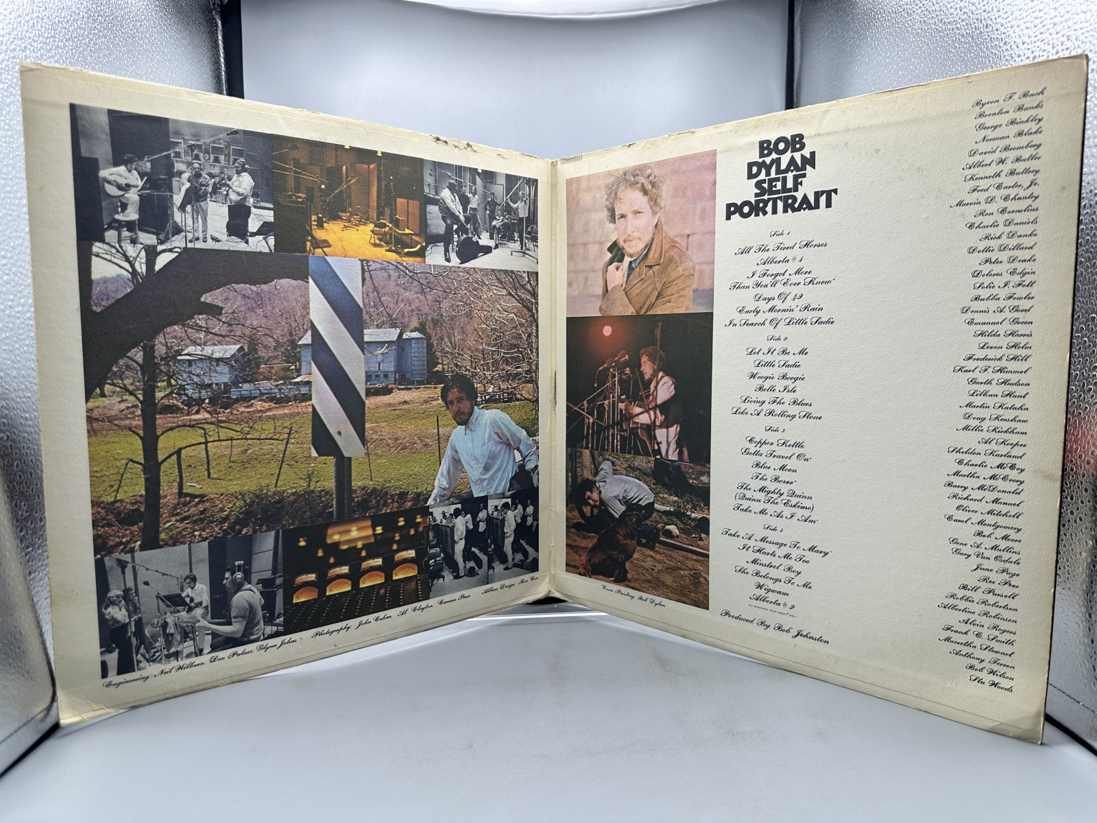 Columbia Records Bob Dylan Self Portrait 2-LP Vinyl Album (1970) C2X 30050 - US Gatefold Pressing