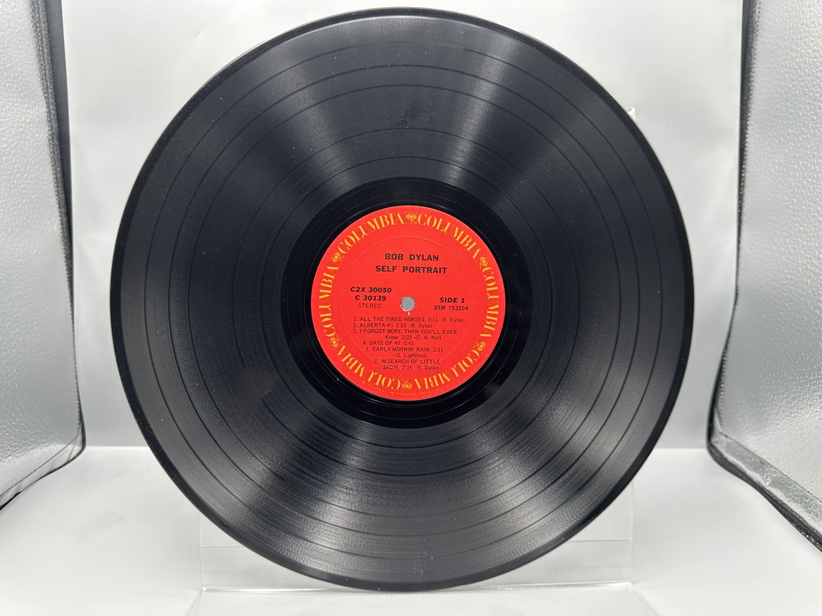 Columbia Records Bob Dylan Self Portrait 2-LP Vinyl Album (1970) C2X 30050 - US Gatefold Pressing