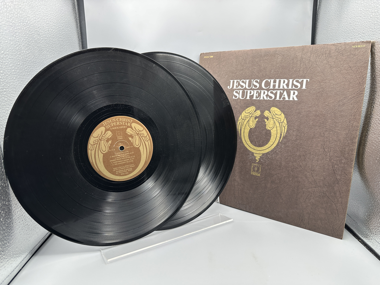 1970 Decca Records Jesus Christ Superstar: A Rock Opera Double LP Vinyl Album - DXSA 7206