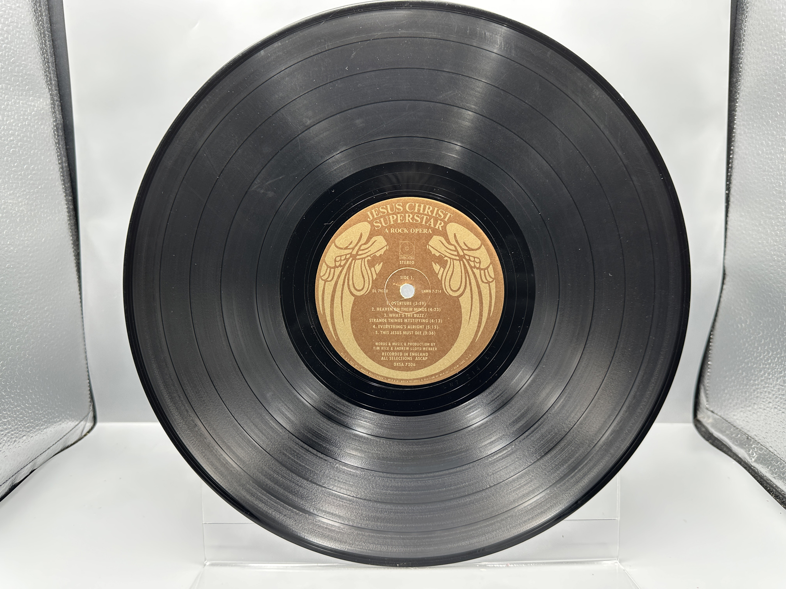 1970 Decca Records Jesus Christ Superstar: A Rock Opera Double LP Vinyl Album - DXSA 7206