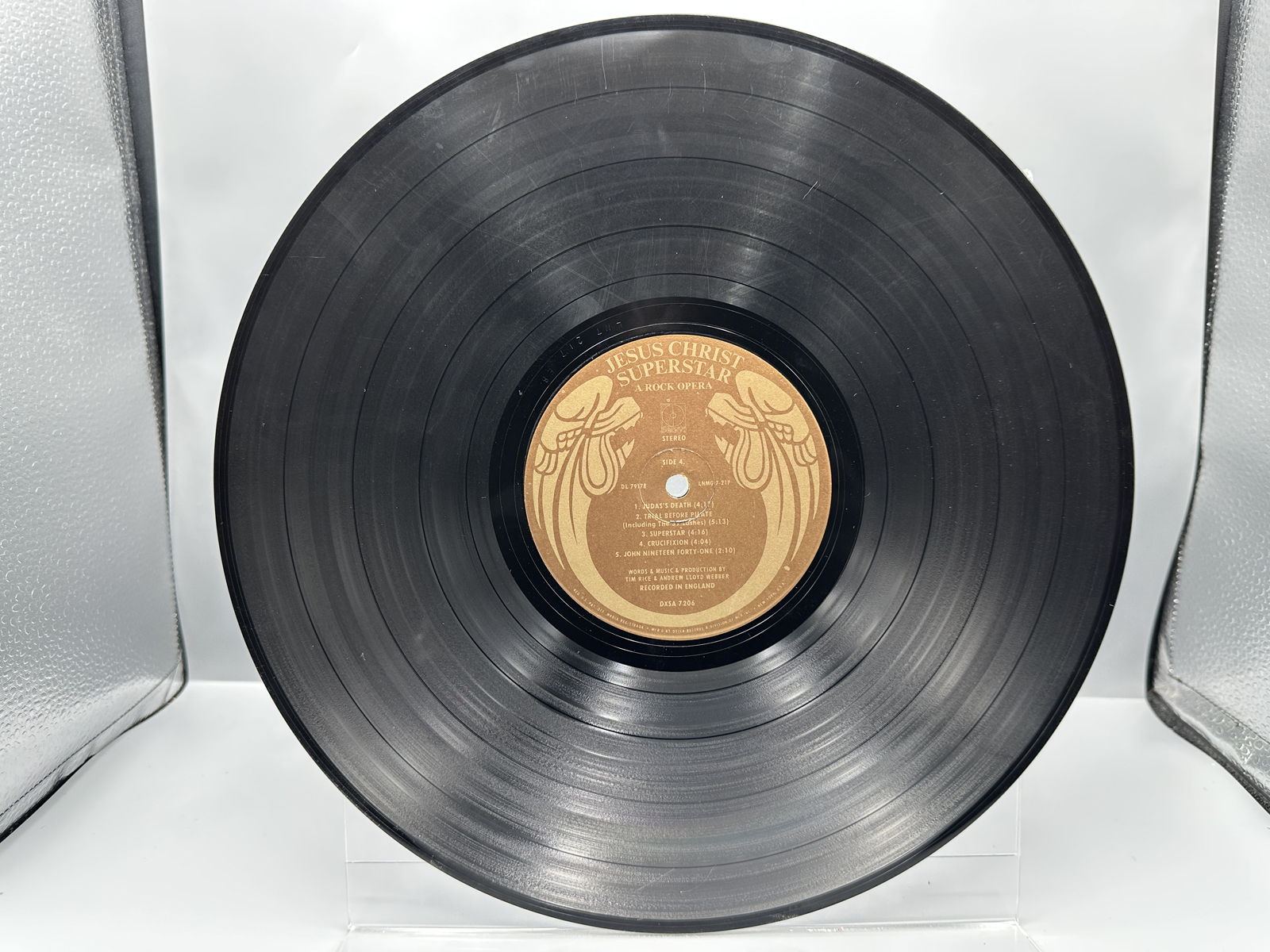 1970 Decca Records Jesus Christ Superstar: A Rock Opera Double LP Vinyl Album - DXSA 7206