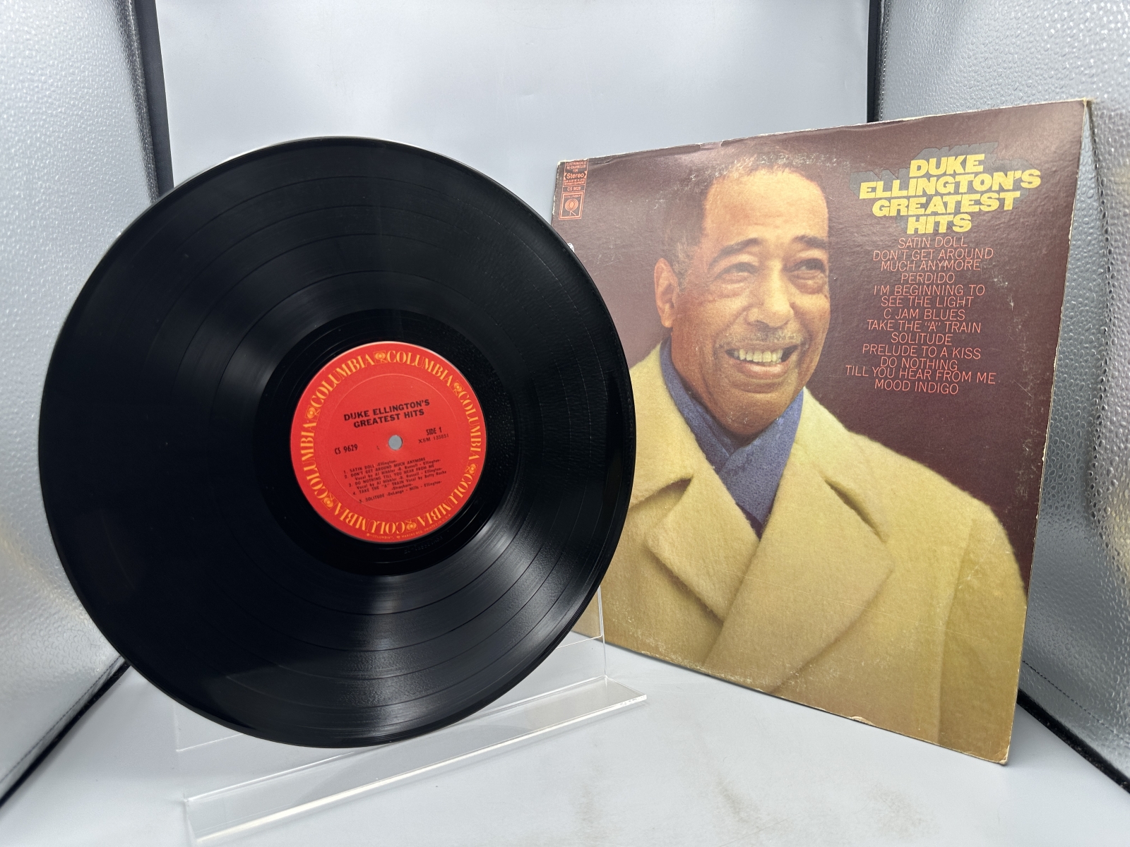 Columbia Records Duke Ellington Duke Ellington's Greatest Hits Vinyl Album LP (1968) CS 9629 - Electronically Re-channeled Stereo