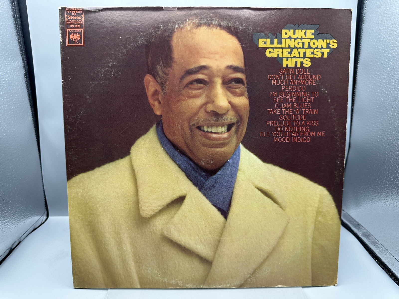 Columbia Records Duke Ellington Duke Ellington's Greatest Hits Vinyl Album LP (1968) CS 9629 - Electronically Re-channeled Stereo