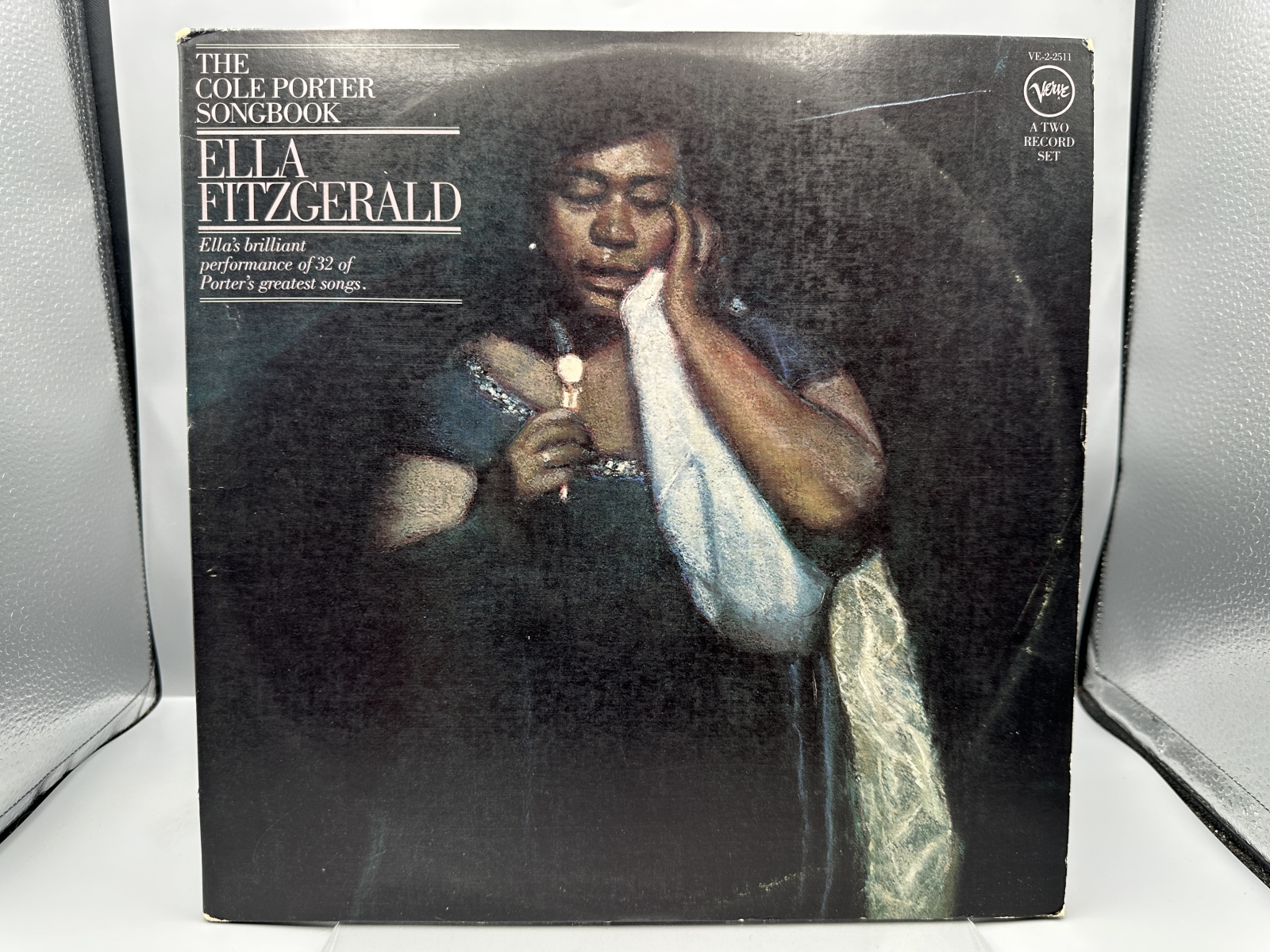 Verve Records Ella Fitzgerald The Cole Porter Songbook 2-LP Vinyl Album (1976) VE-2-2511 - Gatefold jacket