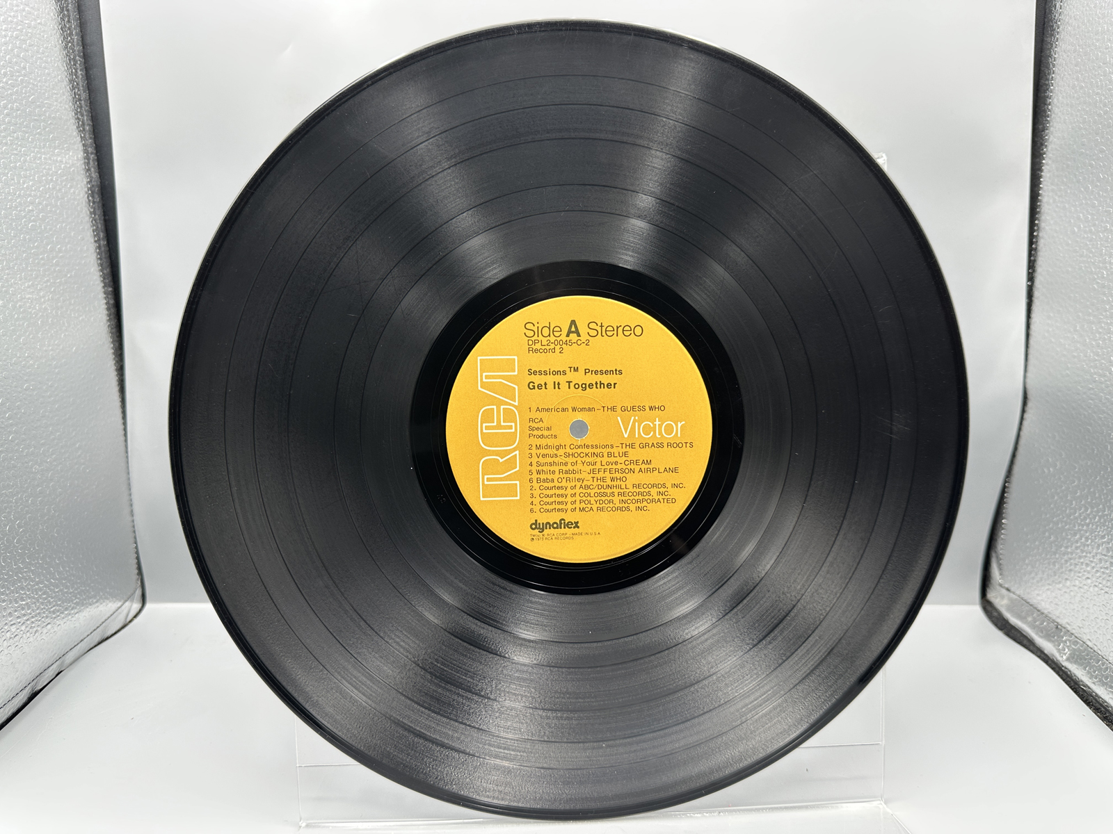 1970 RCA Victor Sessions Presents: Get It Together! Double LP Vinyl Album - TPL1-1045