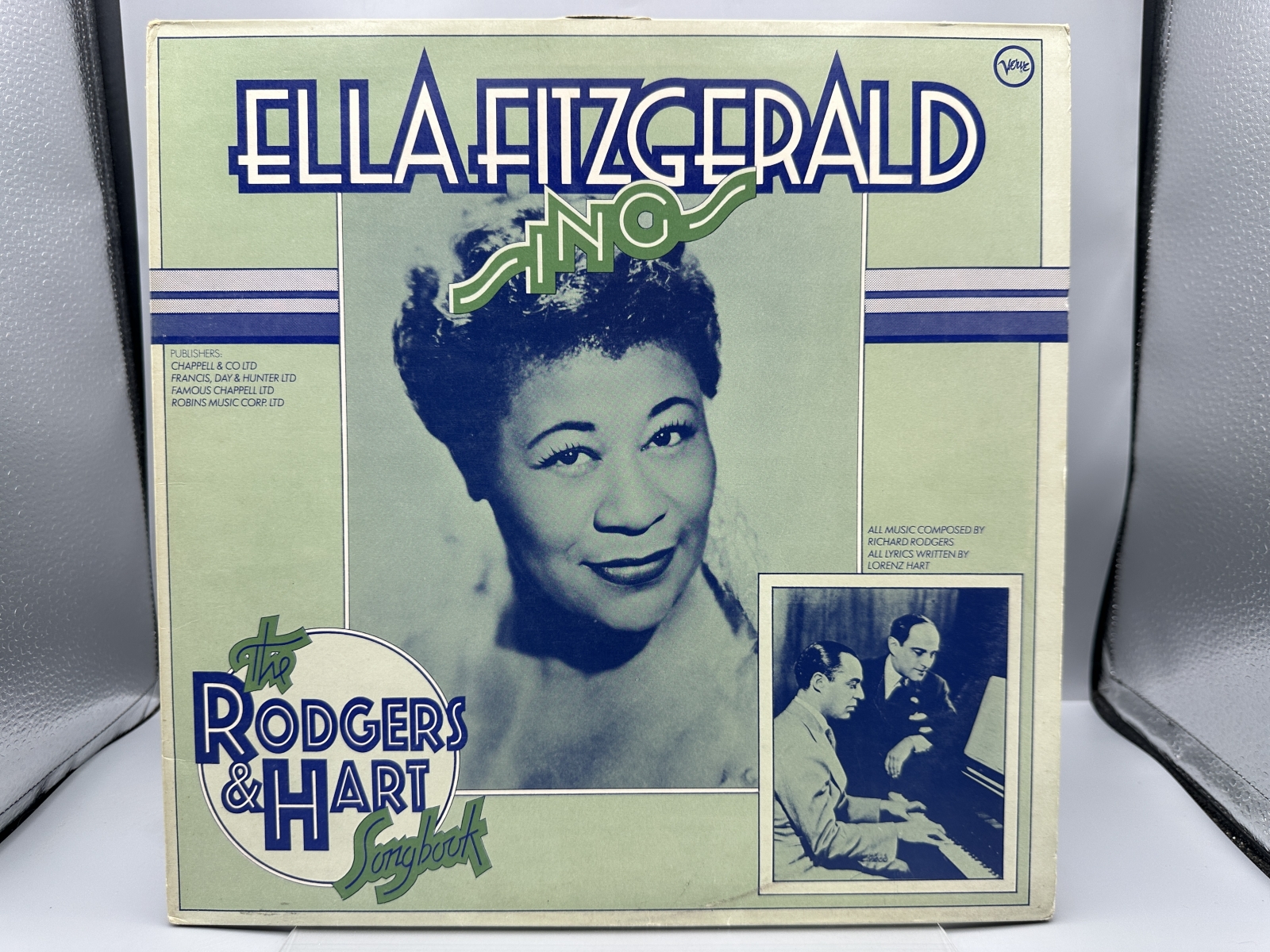 Verve Records Ella Fitzgerald Sings the Rodgers and Hart Songbook 2-LP Vinyl Album (1970) 2683 053 - UK Mono Pressing