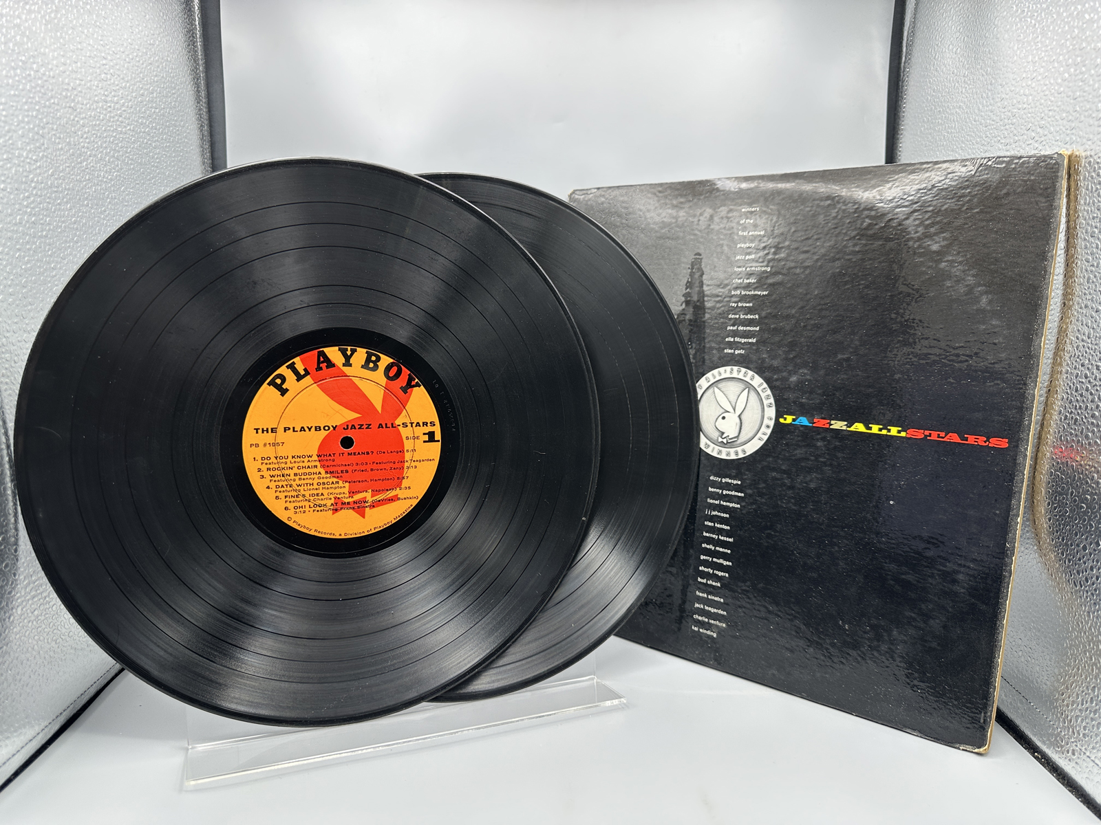 1957 Playboy Records The Playboy Jazz All-Stars Double LP Vinyl Album - PB #1507