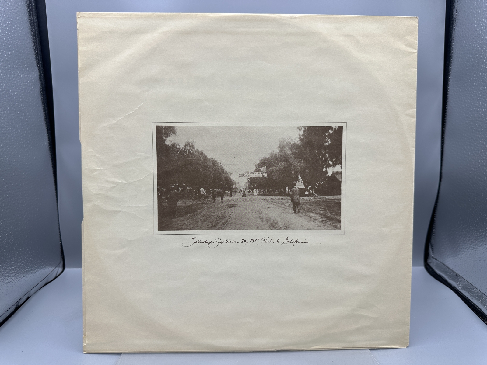 Warner Bros. Records Grateful Dead Workingman's Dead Vinyl Album LP (1973) WS 1869 - Burbank palm tree labels - Includes original printed in