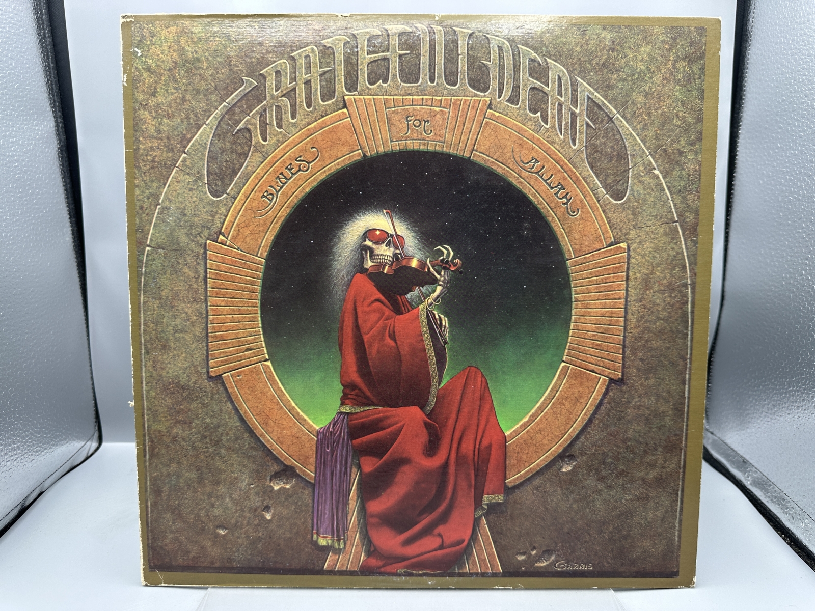 Grateful Dead Records Grateful Dead Blues for Allah Vinyl Album LP (1975) GD-LA494-G - Includes original lyric insert