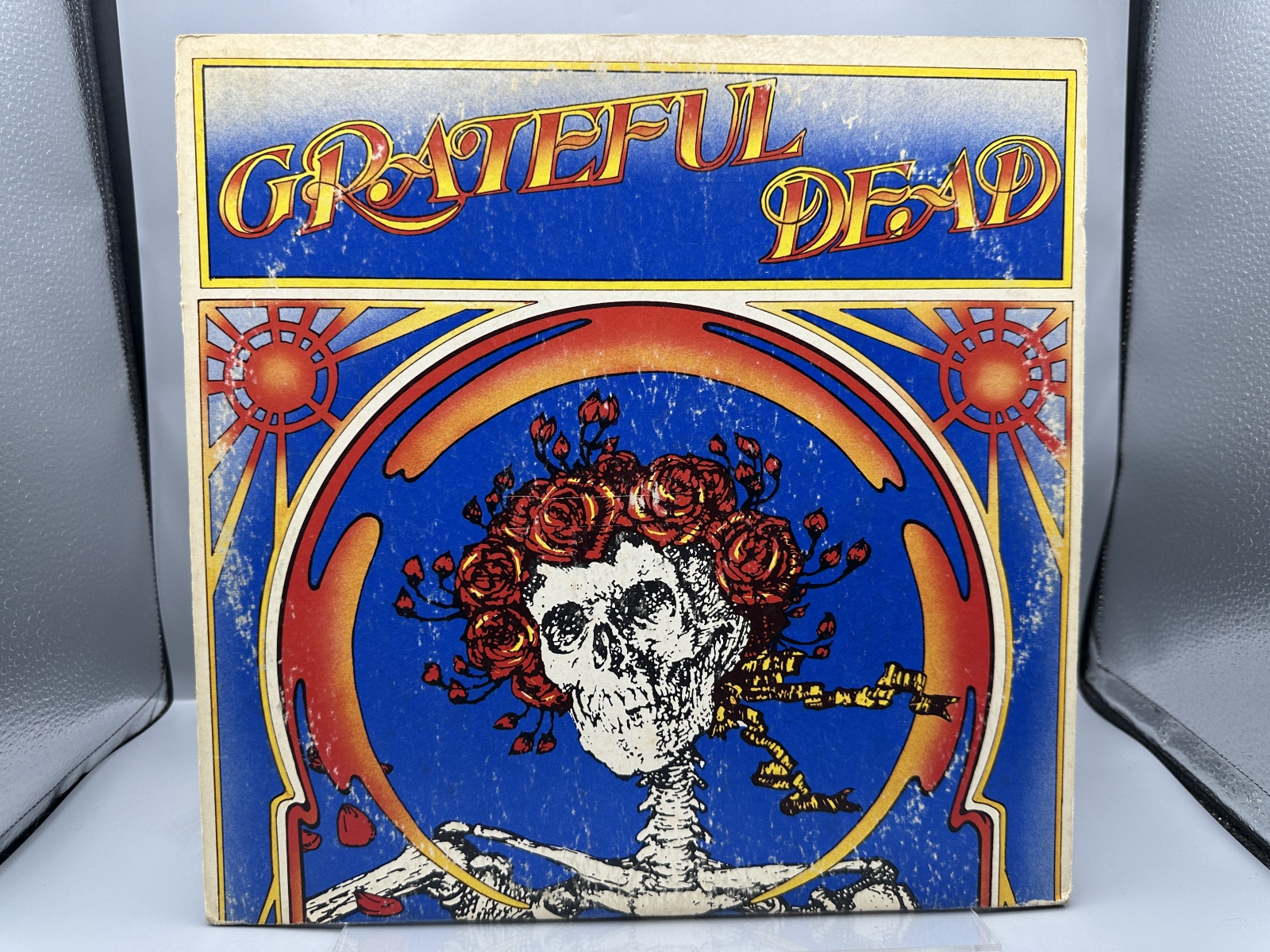 Warner Bros. Records Grateful Dead Grateful Dead 2-LP Vinyl Album (1971) 2WS 1935 - Includes original skull-and-roses sticker and promotiona