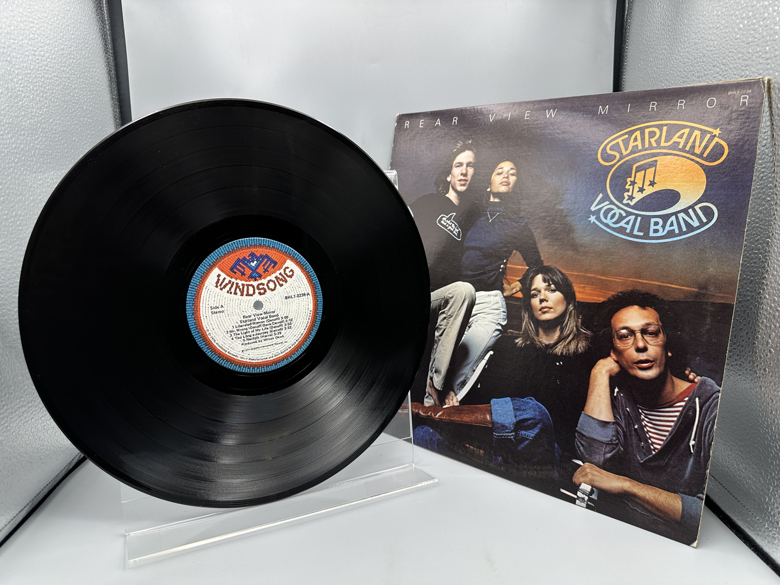 1977 Windsong Records Starland Vocal Band Rear View Mirror Vinyl Album - BHL1-2239