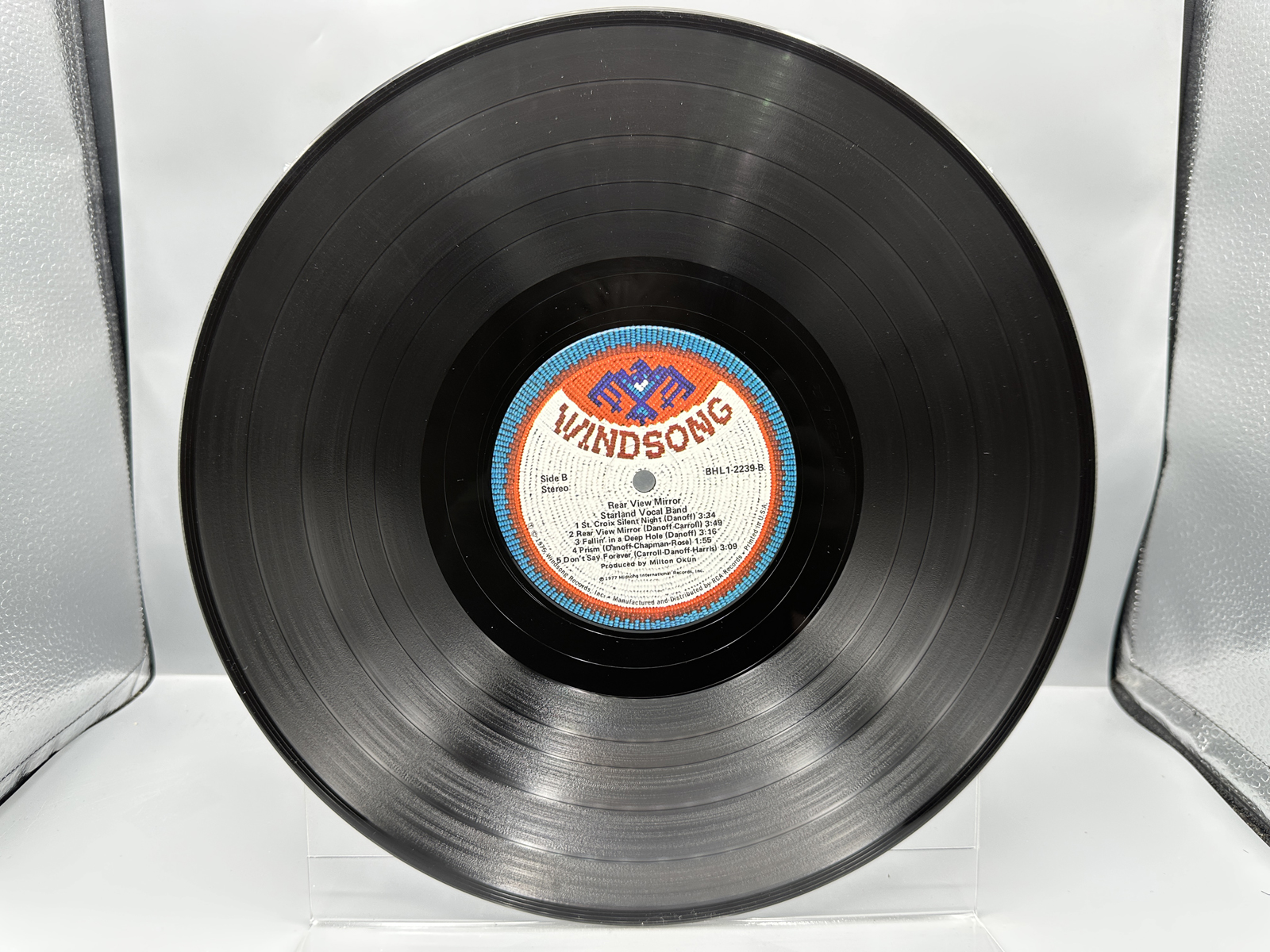 1977 Windsong Records Starland Vocal Band Rear View Mirror Vinyl Album - BHL1-2239