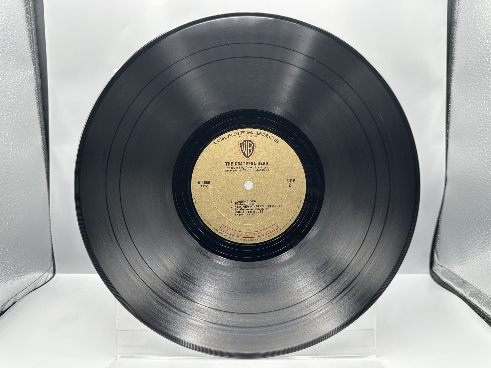 Warner Bros. Records The Grateful Dead The Grateful Dead Vinyl Album LP (1967) W 1689 - Original monaural first pressing - Gold label