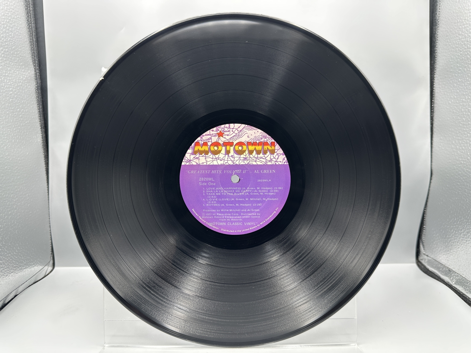 Motown Records Al Green Al Green's Greatest Hits Volume II Vinyl Album LP (1987) 2820ML - Motown Classic Vinyl Series - Includes Original In