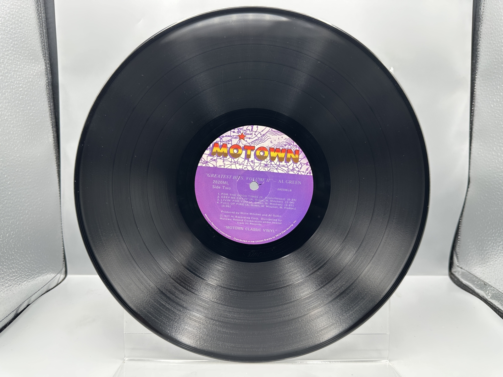 Motown Records Al Green Al Green's Greatest Hits Volume II Vinyl Album LP (1987) 2820ML - Motown Classic Vinyl Series - Includes Original In