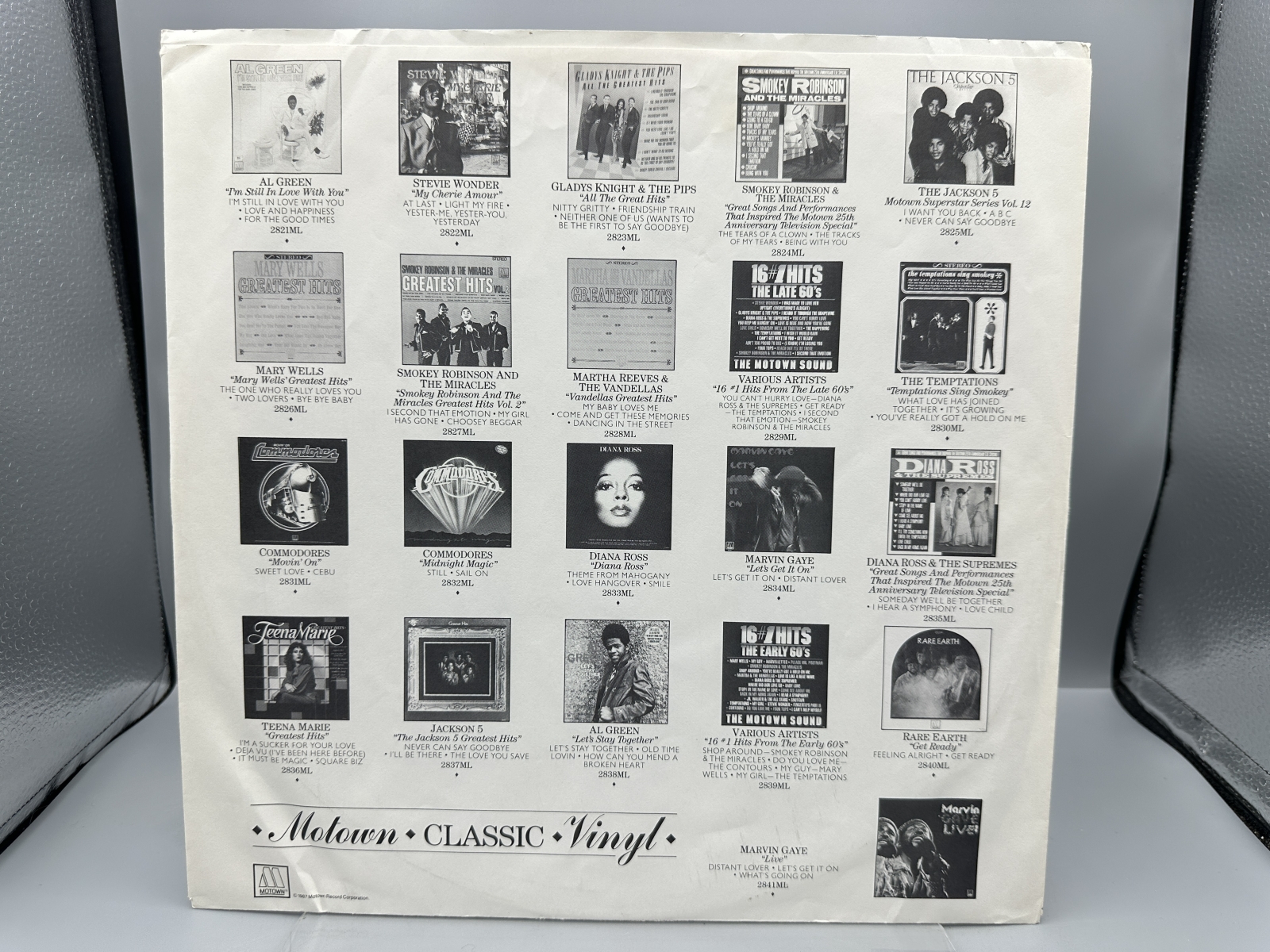 Motown Records Al Green Al Green's Greatest Hits Volume II Vinyl Album LP (1987) 2820ML - Motown Classic Vinyl Series - Includes Original In