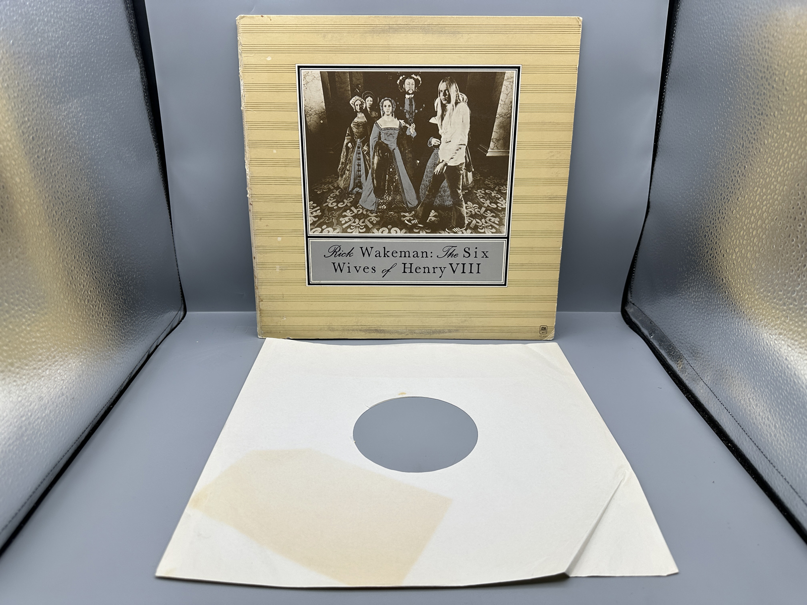 1973 A&M Records Rick Wakeman The Six Wives of Henry VIII Vinyl Album - SP-4361