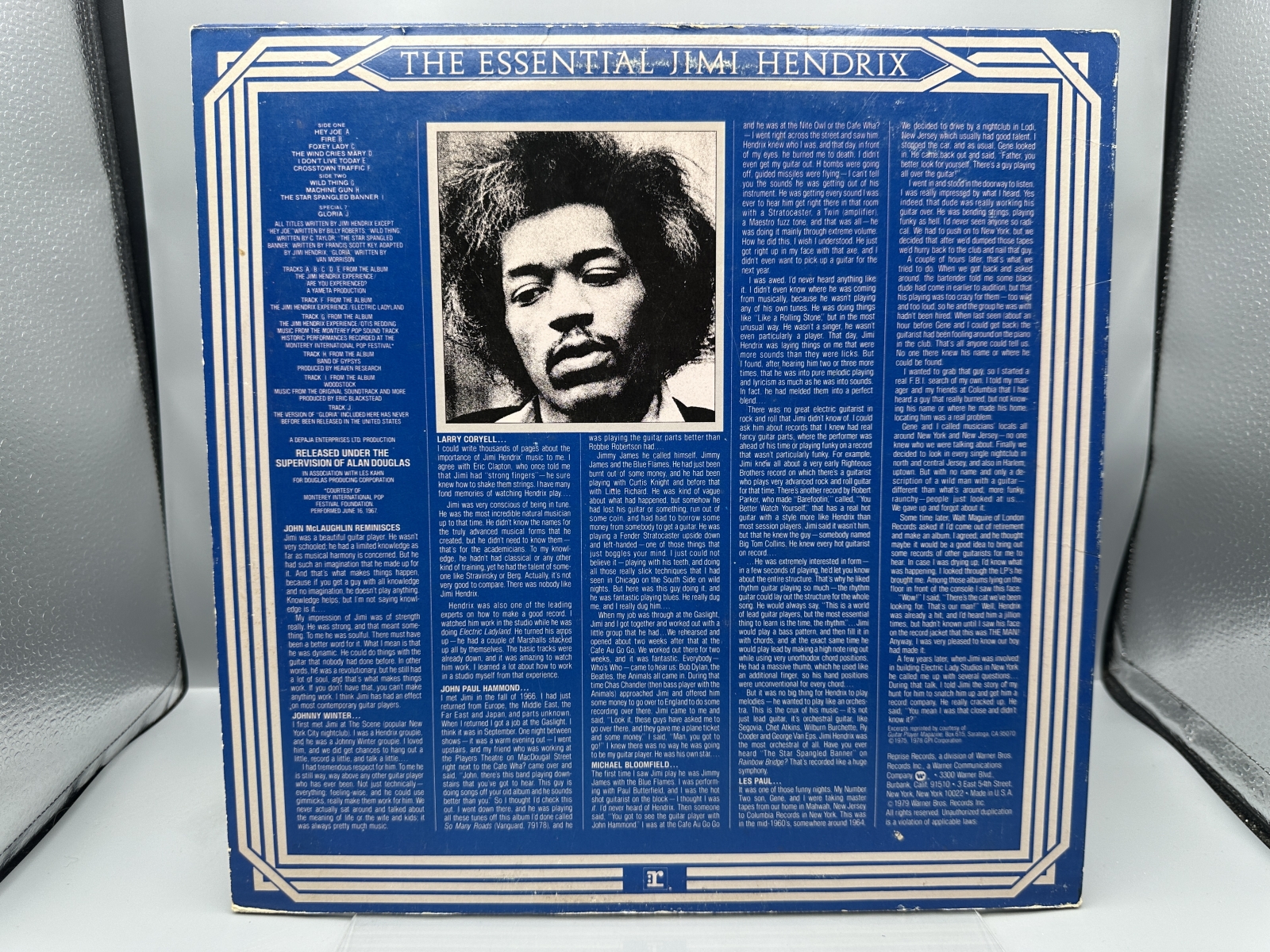 Reprise Records Jimi Hendrix The Essential Jimi Hendrix Volume Two Vinyl Album LP (1979) HS 2293 - Produced by Alan Douglas