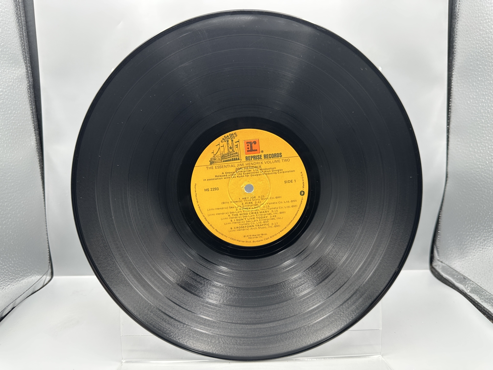 Reprise Records Jimi Hendrix The Essential Jimi Hendrix Volume Two Vinyl Album LP (1979) HS 2293 - Produced by Alan Douglas