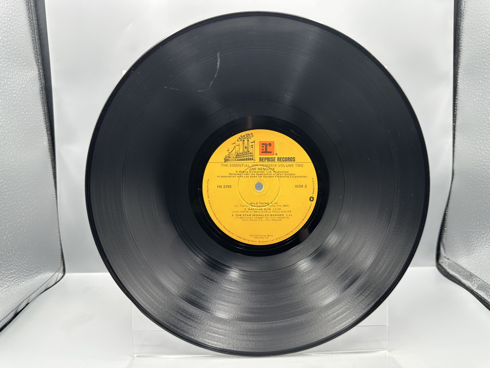 Reprise Records Jimi Hendrix The Essential Jimi Hendrix Volume Two Vinyl Album LP (1979) HS 2293 - Produced by Alan Douglas