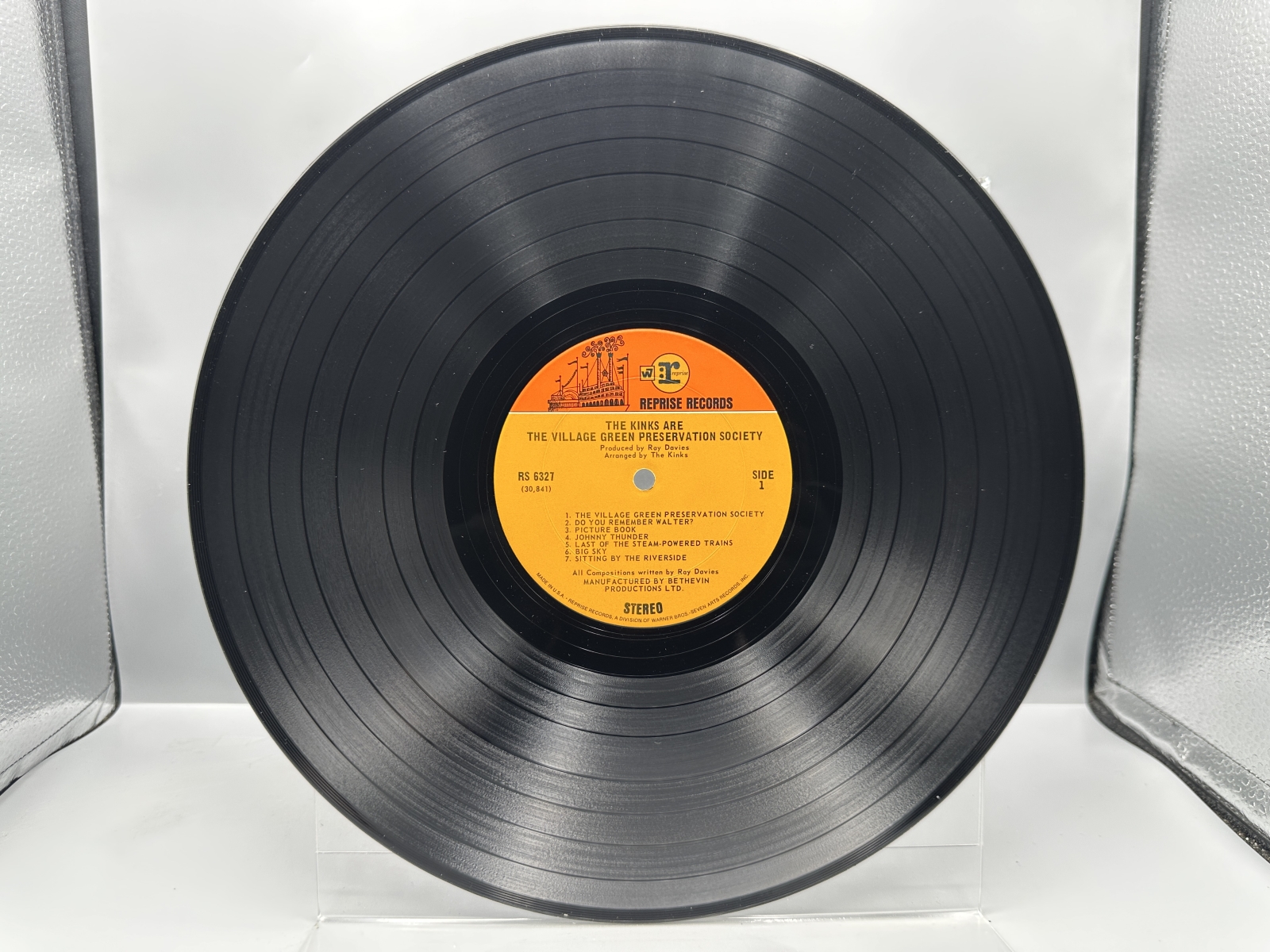Reprise Records The Kinks The Kinks Are The Village Green Preservation Society Vinyl Album LP (1969) RS 6327 - Original US Stereo Pressing -