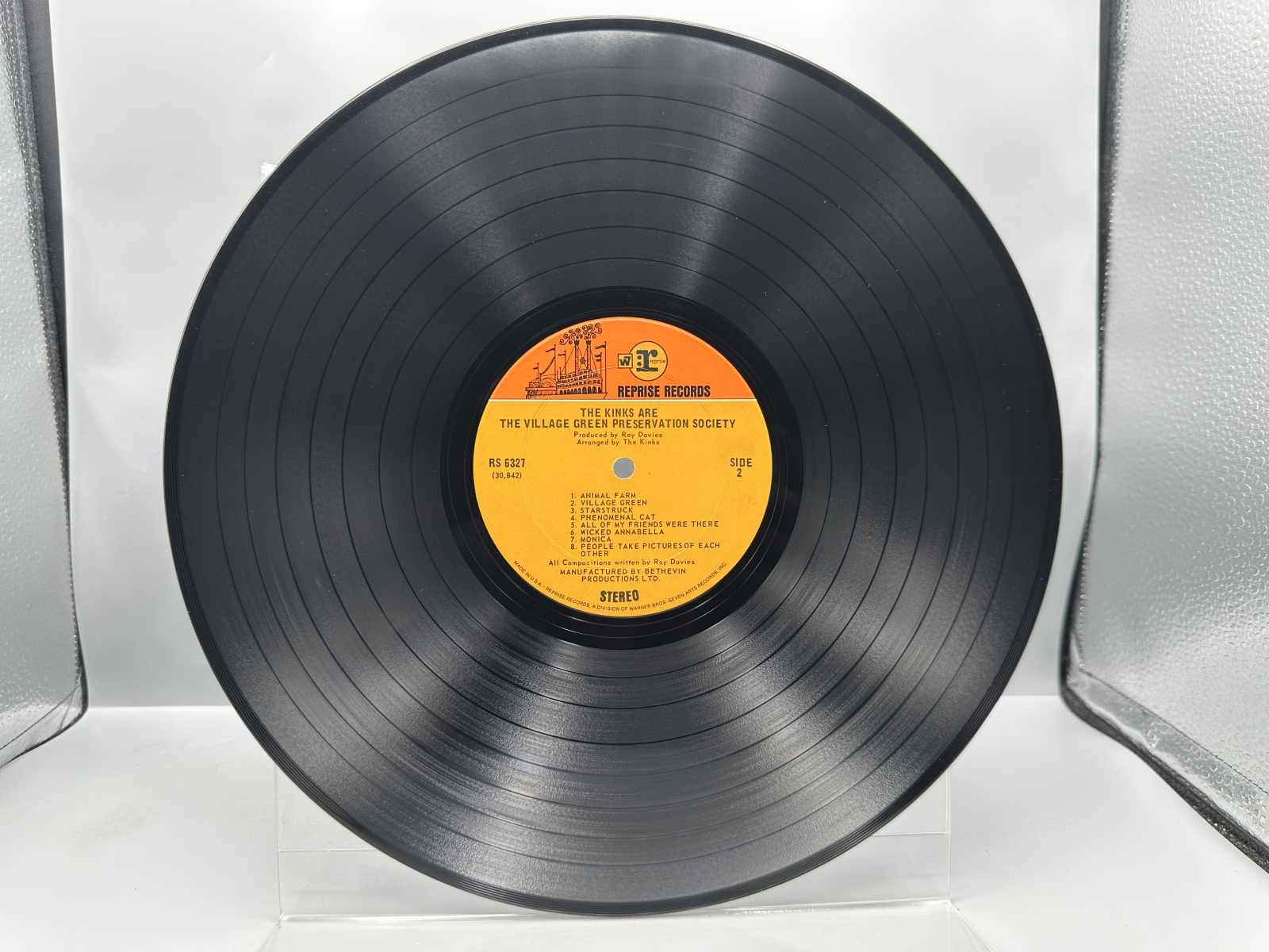 Reprise Records The Kinks The Kinks Are The Village Green Preservation Society Vinyl Album LP (1969) RS 6327 - Original US Stereo Pressing -