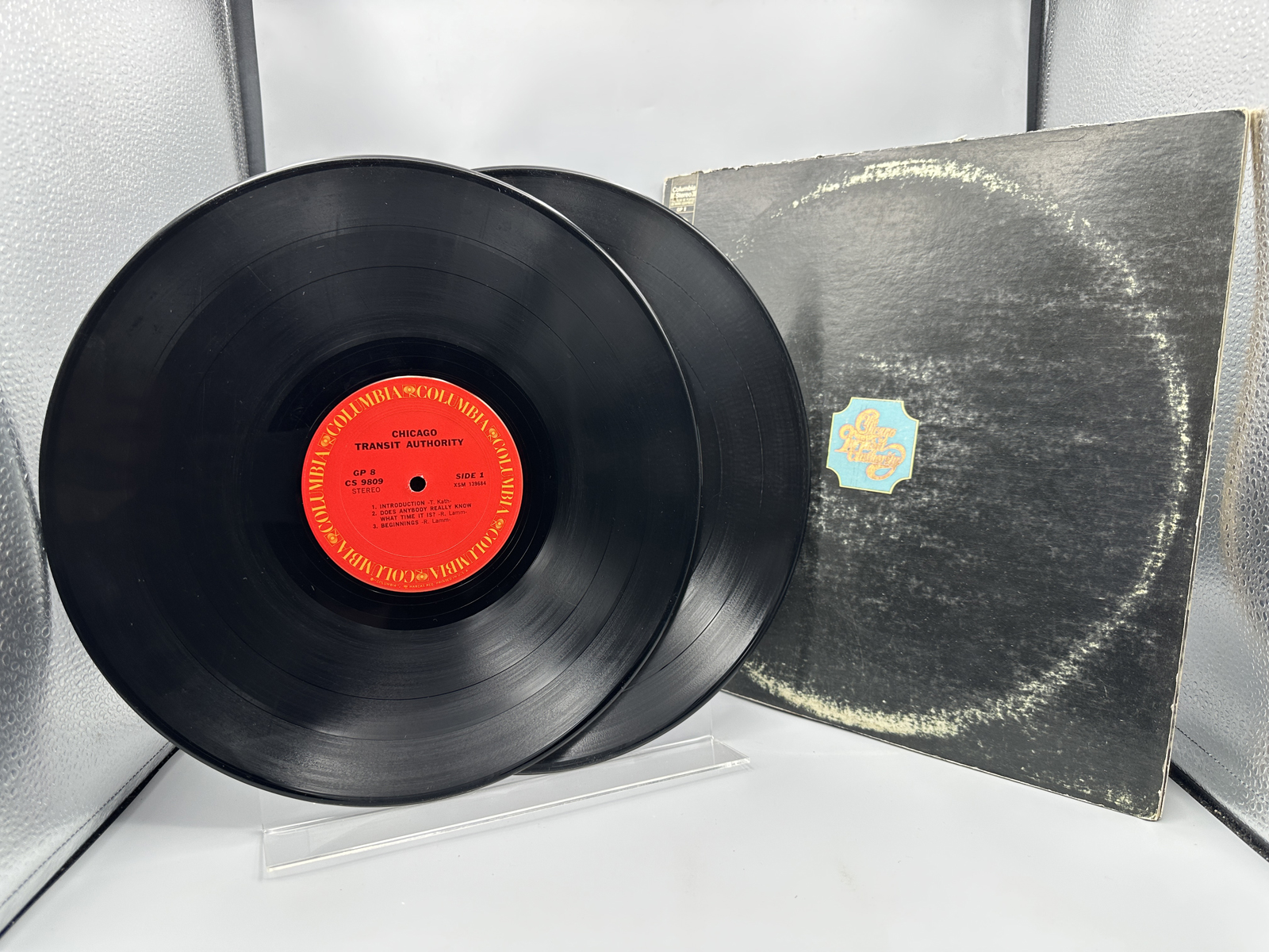 1969 Columbia Records Chicago Transit Authority Double LP Vinyl Album - GP 8