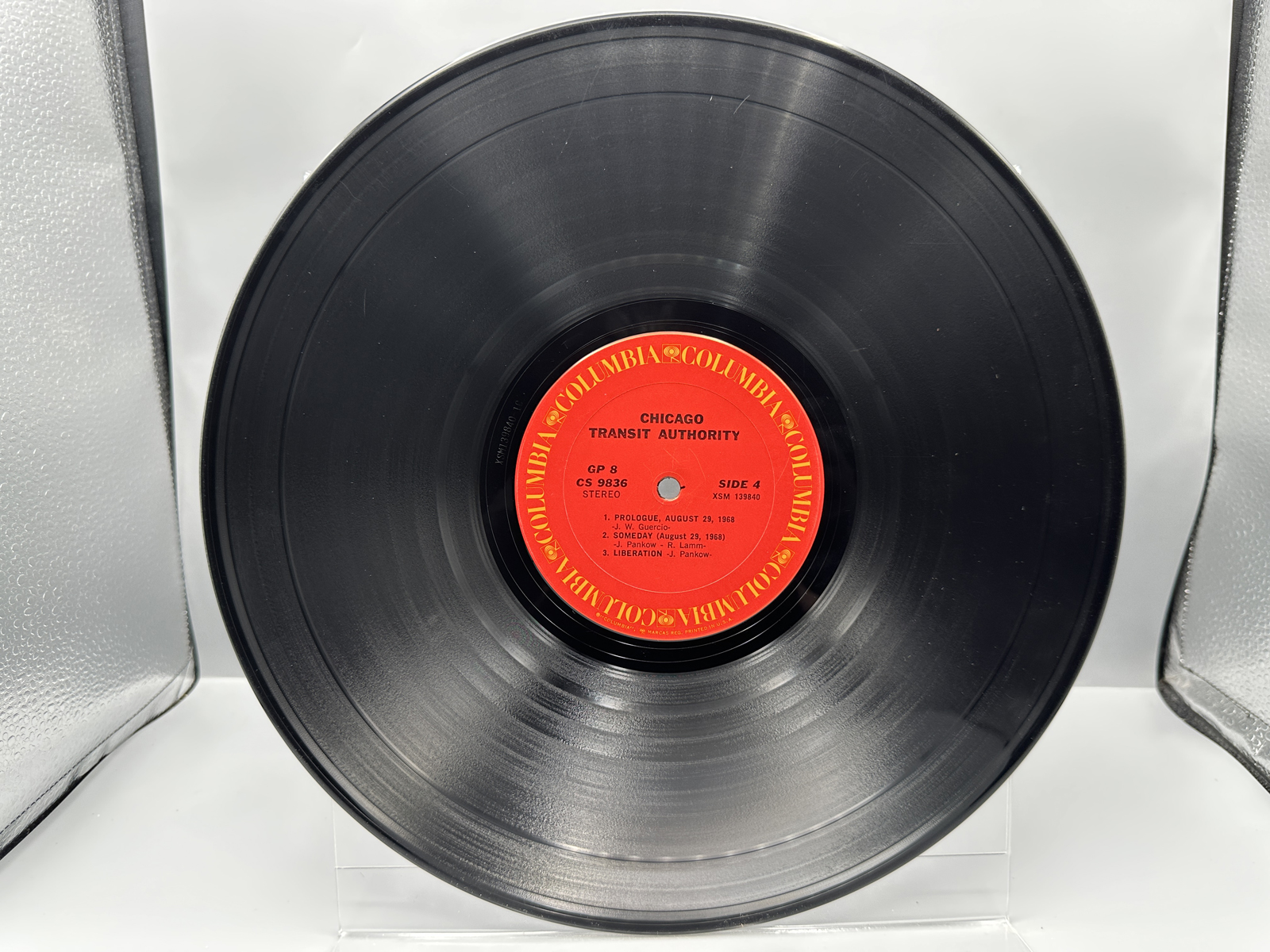 1969 Columbia Records Chicago Transit Authority Double LP Vinyl Album - GP 8