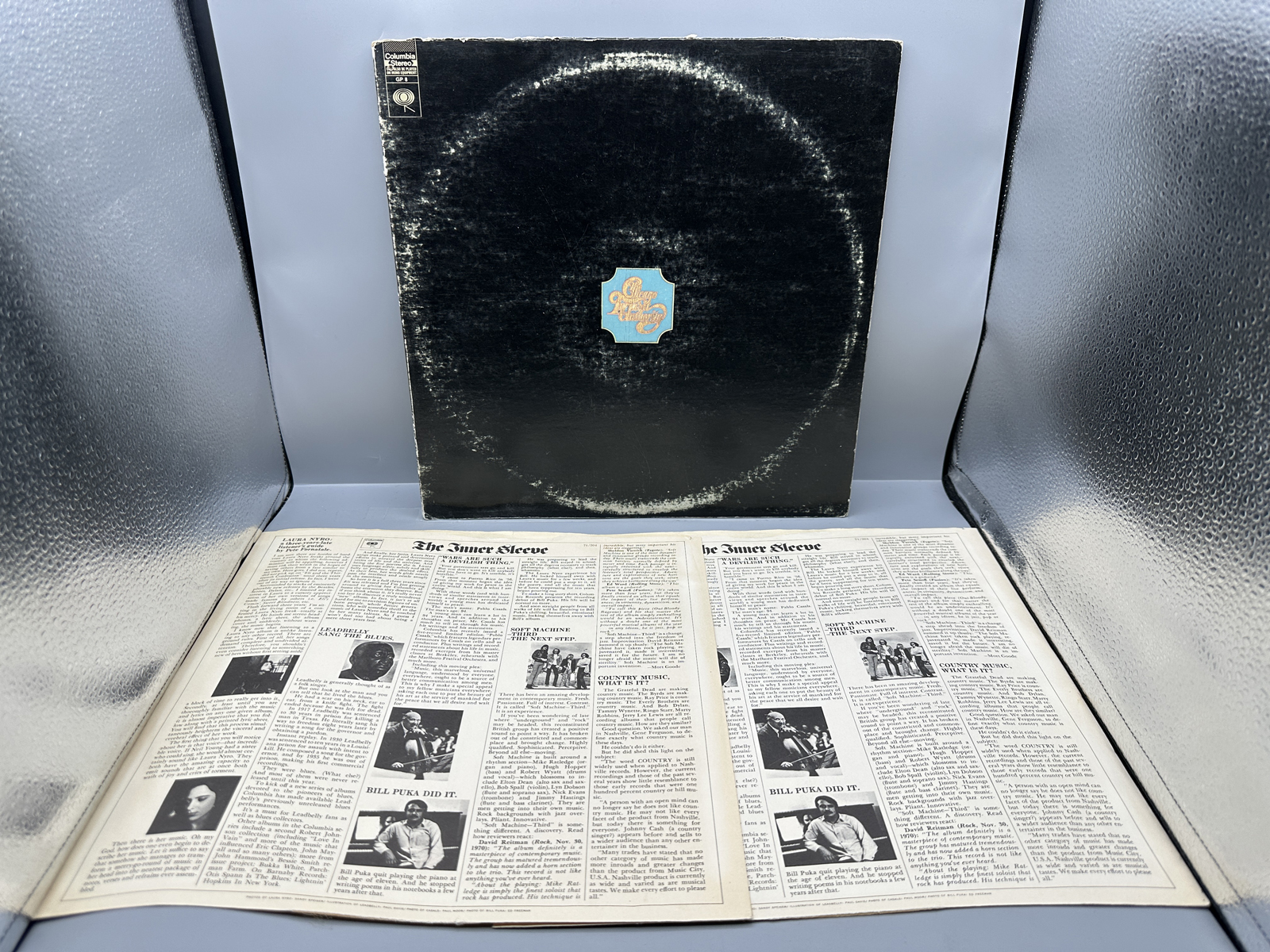 1969 Columbia Records Chicago Transit Authority Double LP Vinyl Album - GP 8