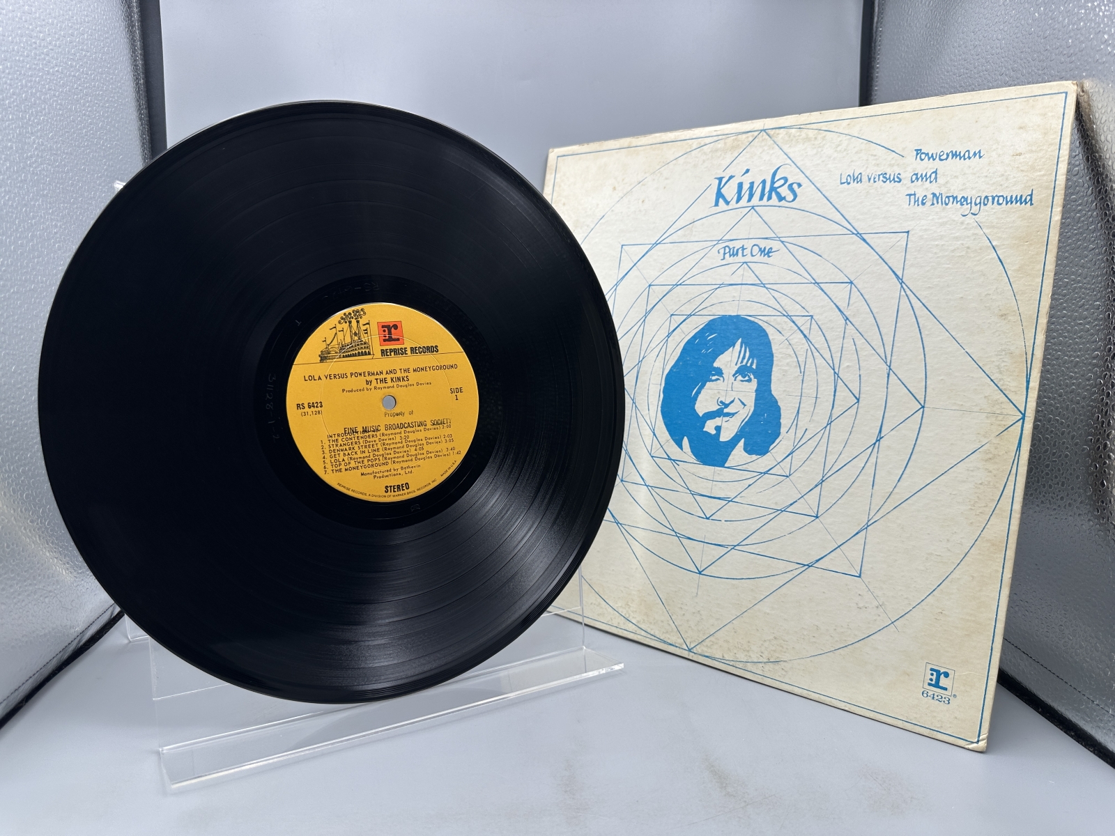 Reprise Records The Kinks Lola Versus Powerman and the Moneygoround, Part One Vinyl Album LP (1970) RS 6423 - US Gatefold Release
