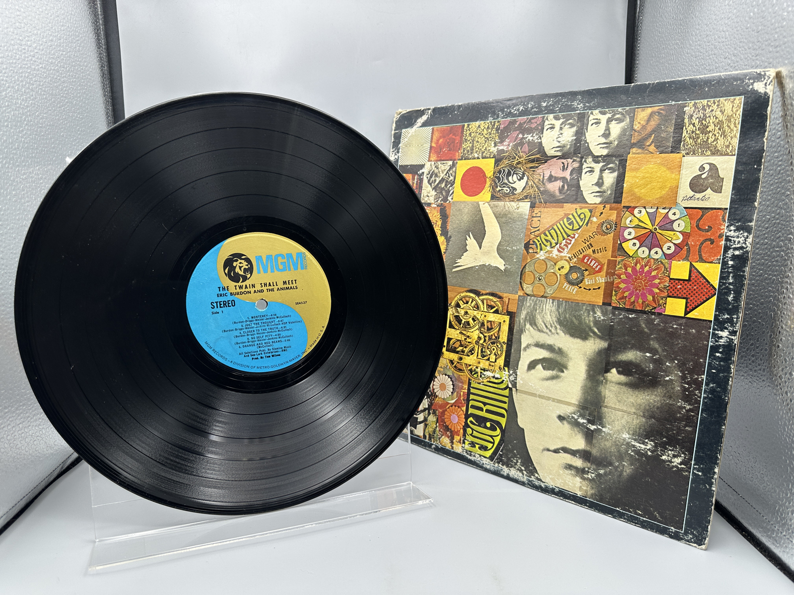 1968 MGM Records Eric Burdon & The Animals The Twain Shall Meet Vinyl Album - SE4537