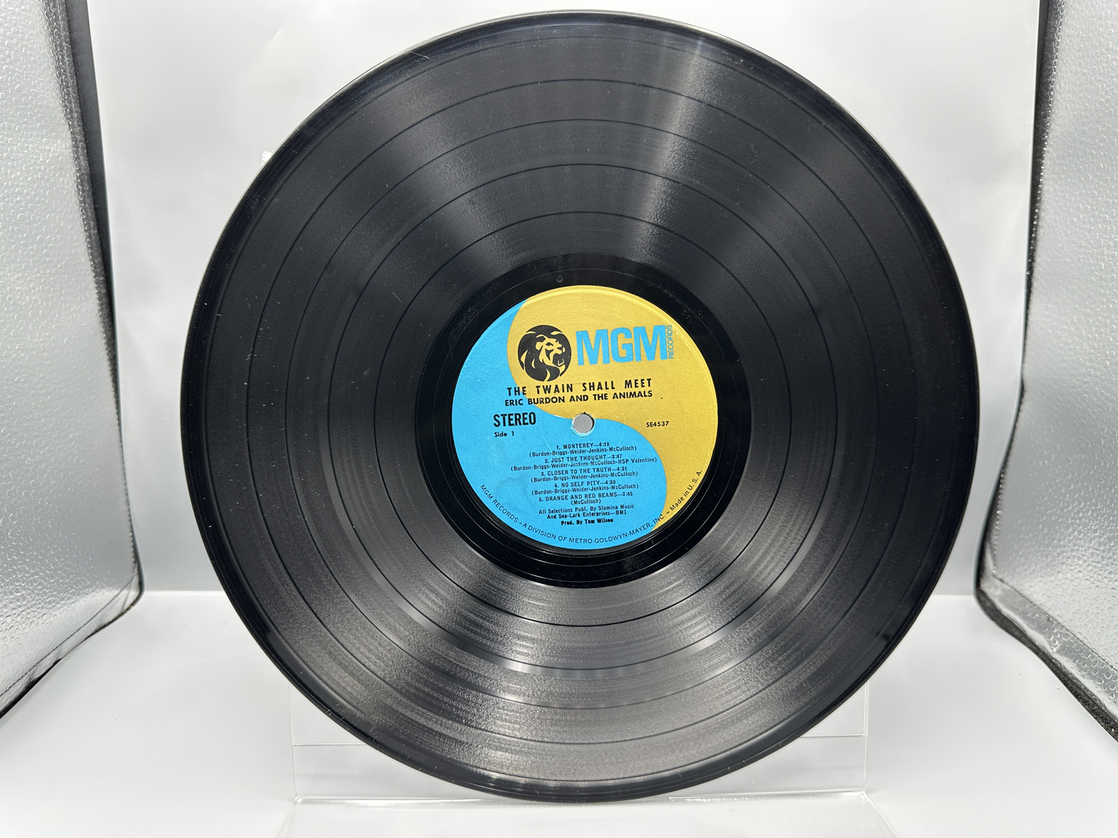 1968 MGM Records Eric Burdon & The Animals The Twain Shall Meet Vinyl Album - SE4537