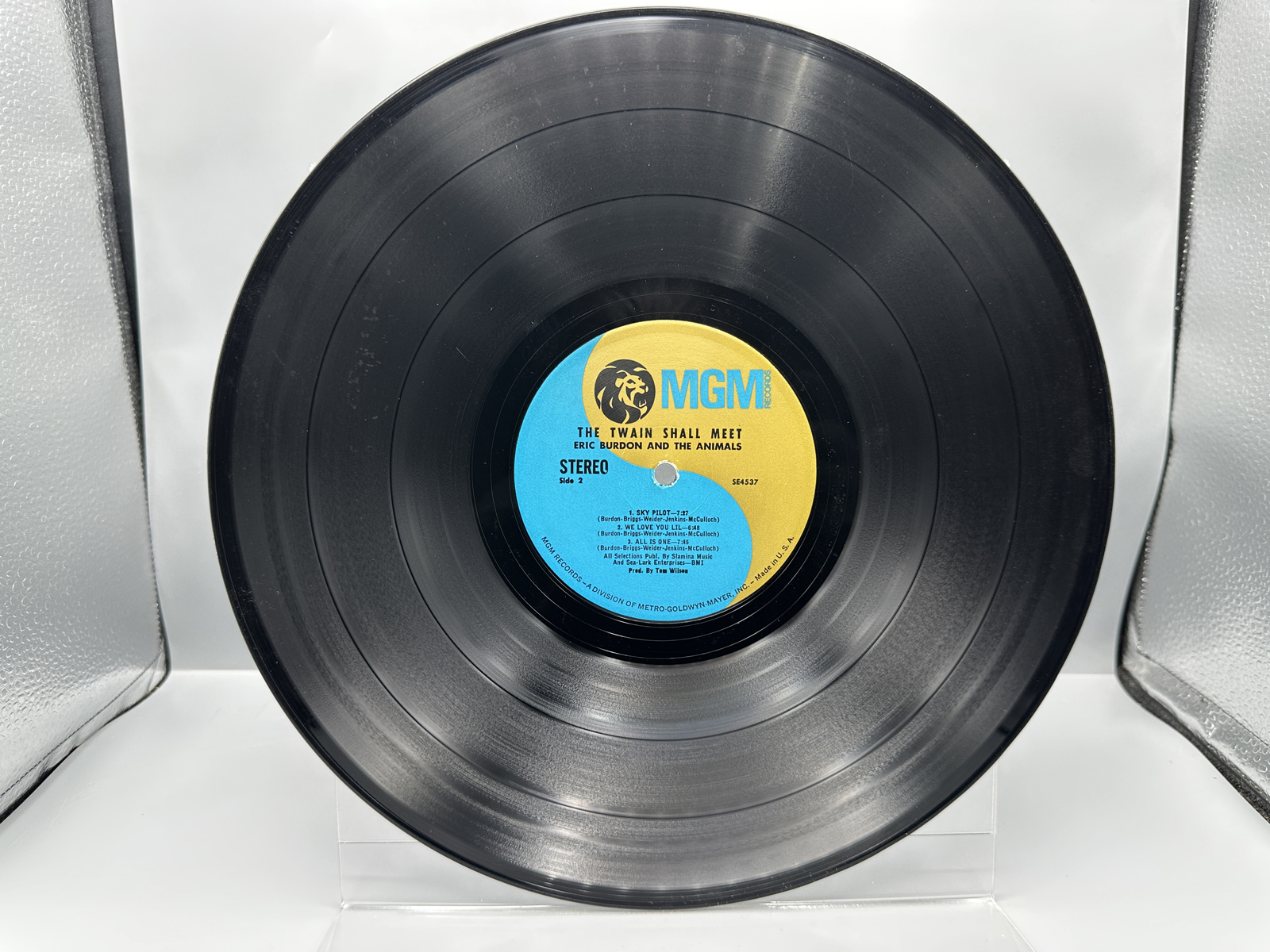 1968 MGM Records Eric Burdon & The Animals The Twain Shall Meet Vinyl Album - SE4537